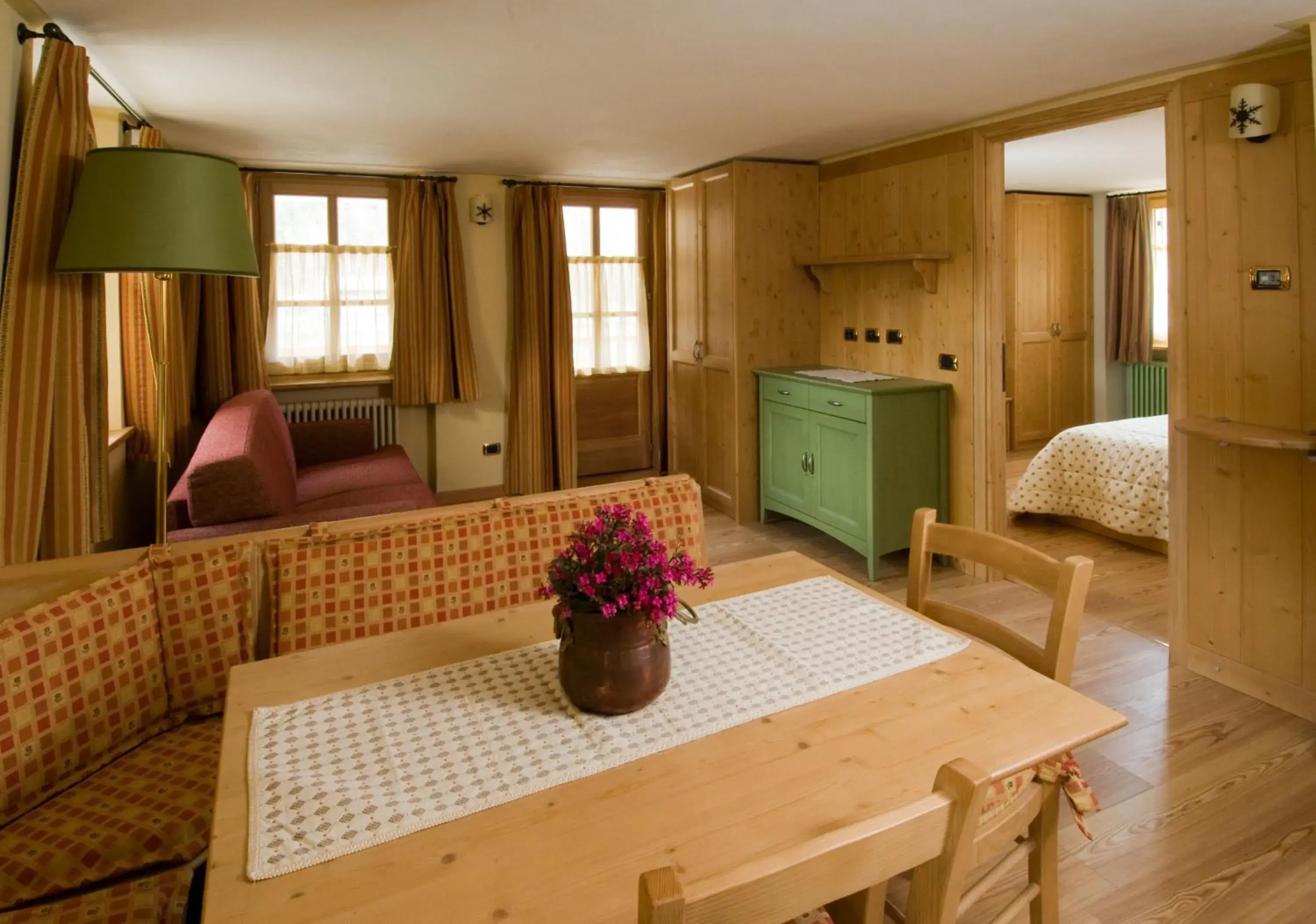 One-Bedroom Apartment with Balcony in Villa Fridau resort One-Bedroom Apartment with Balcony in Villa Fridau resort