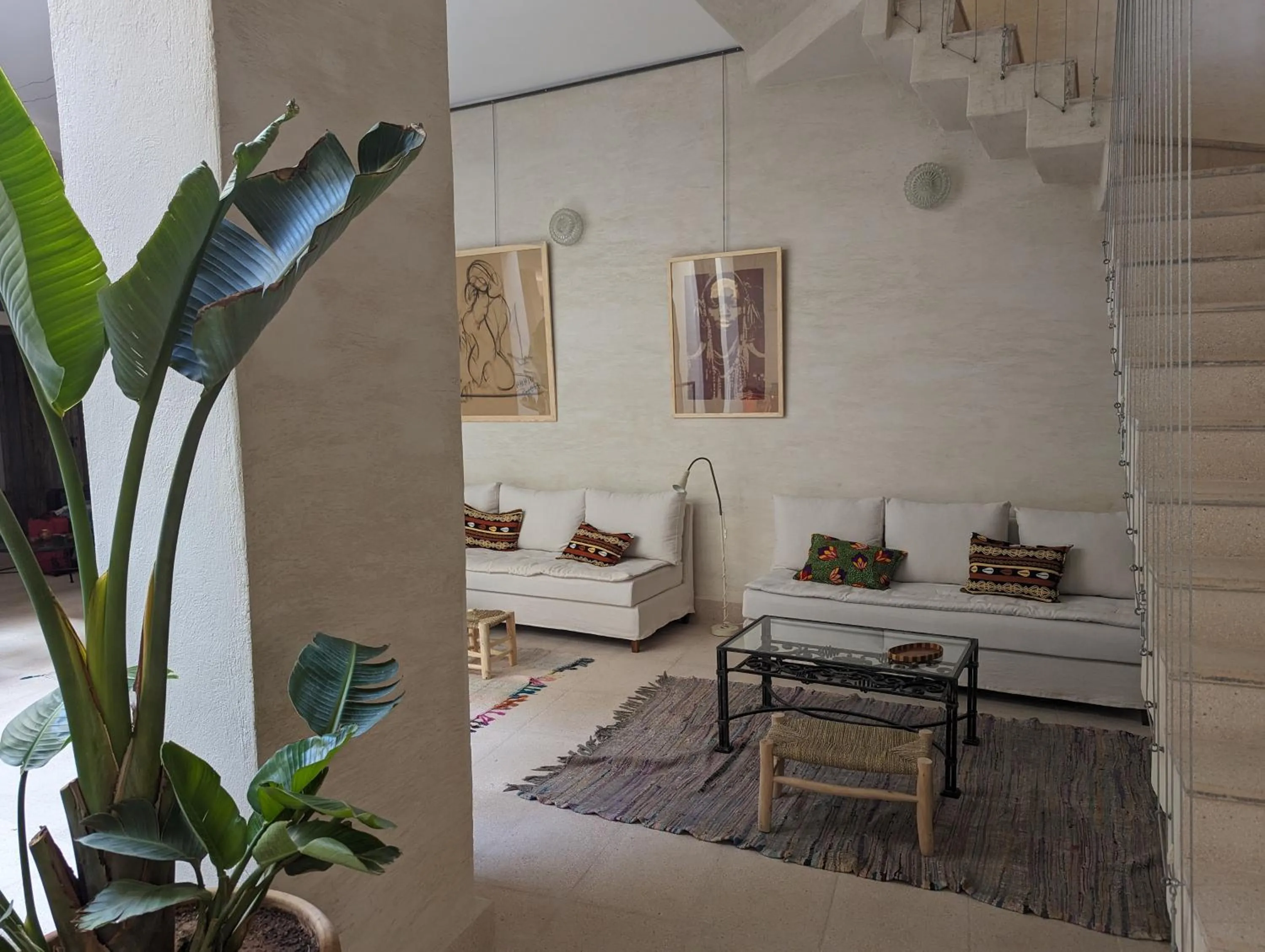 Seating area in Dar d'Art