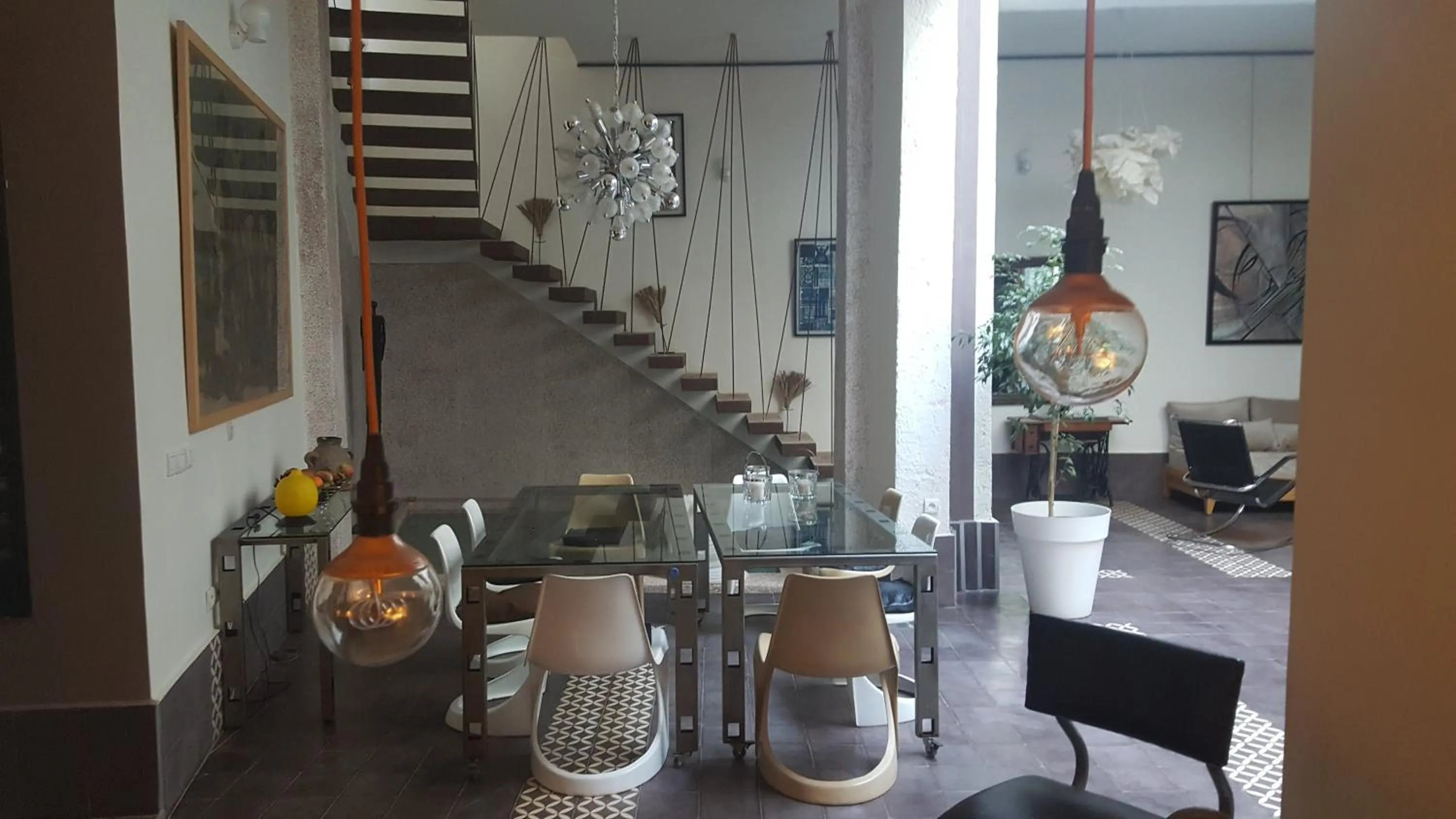 Dining area in Dar d'Art