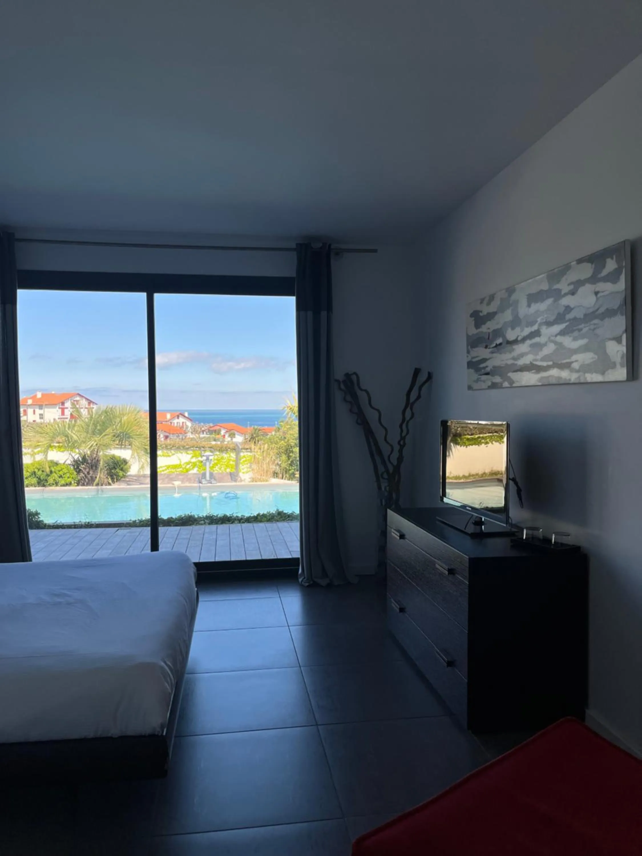 Balcony/Terrace, Bed in Lafitenia Resort