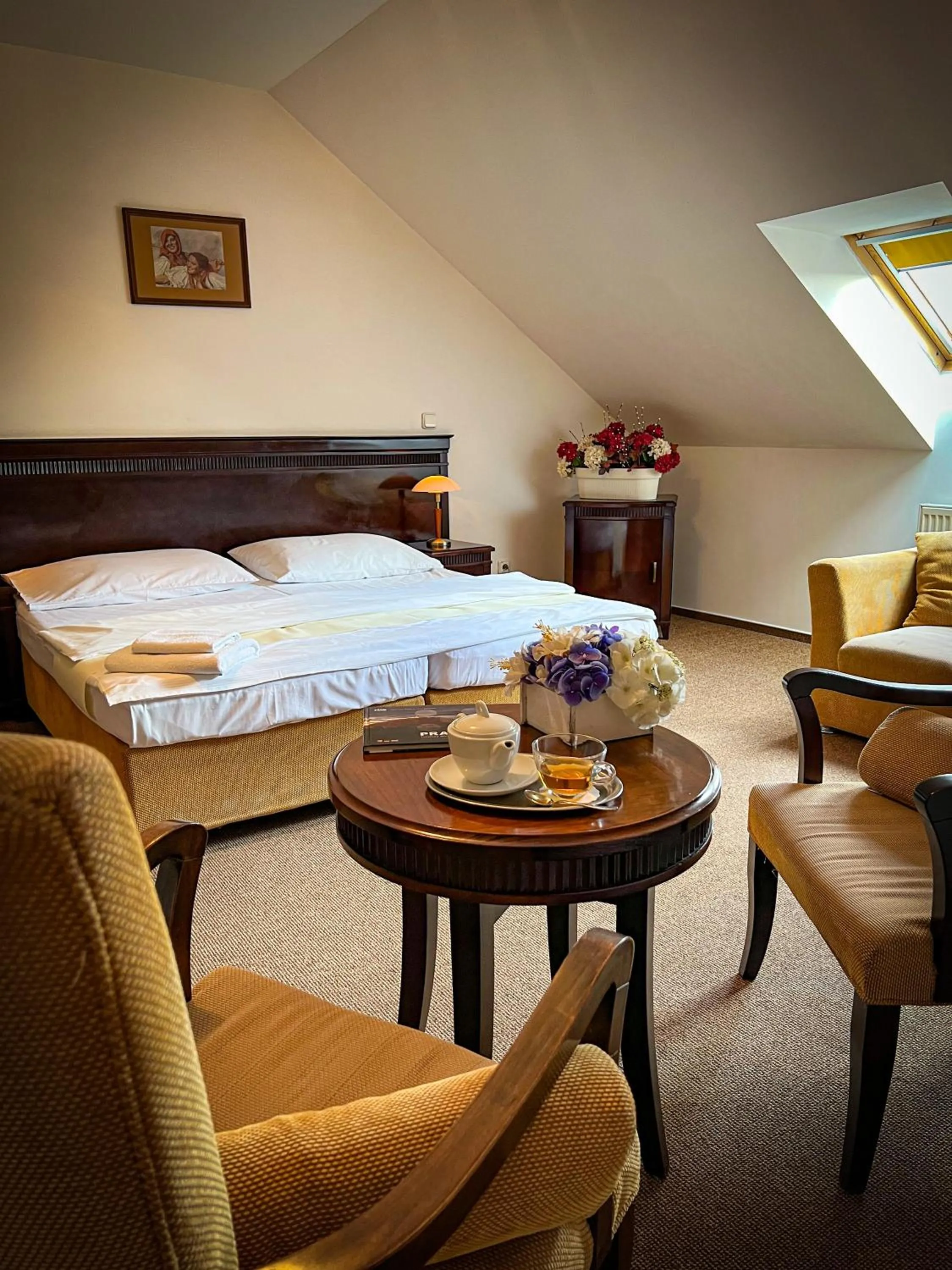 Bed in Hotel U Zeleneho stromu