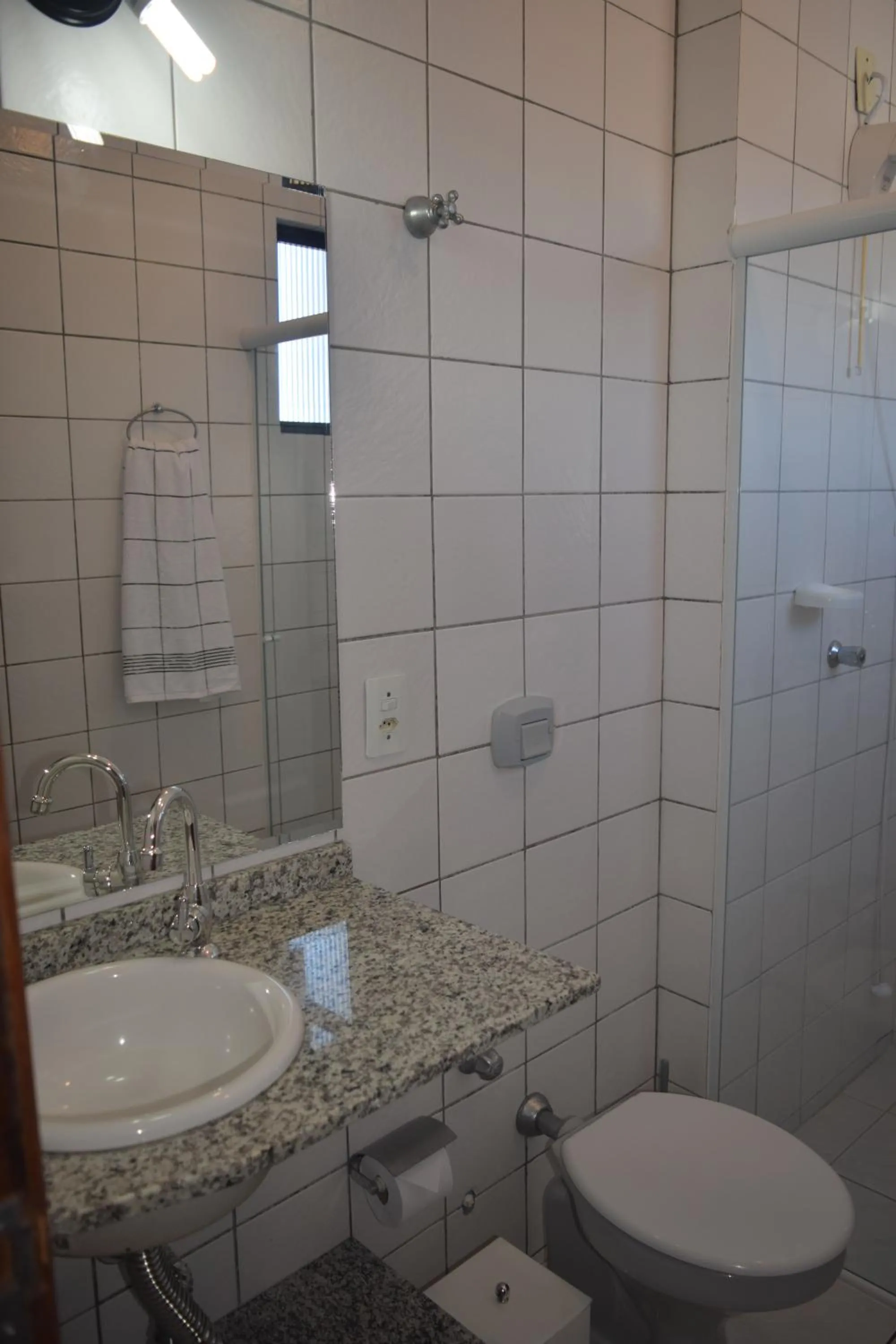 Bathroom in Apartamento Temporada na Praia