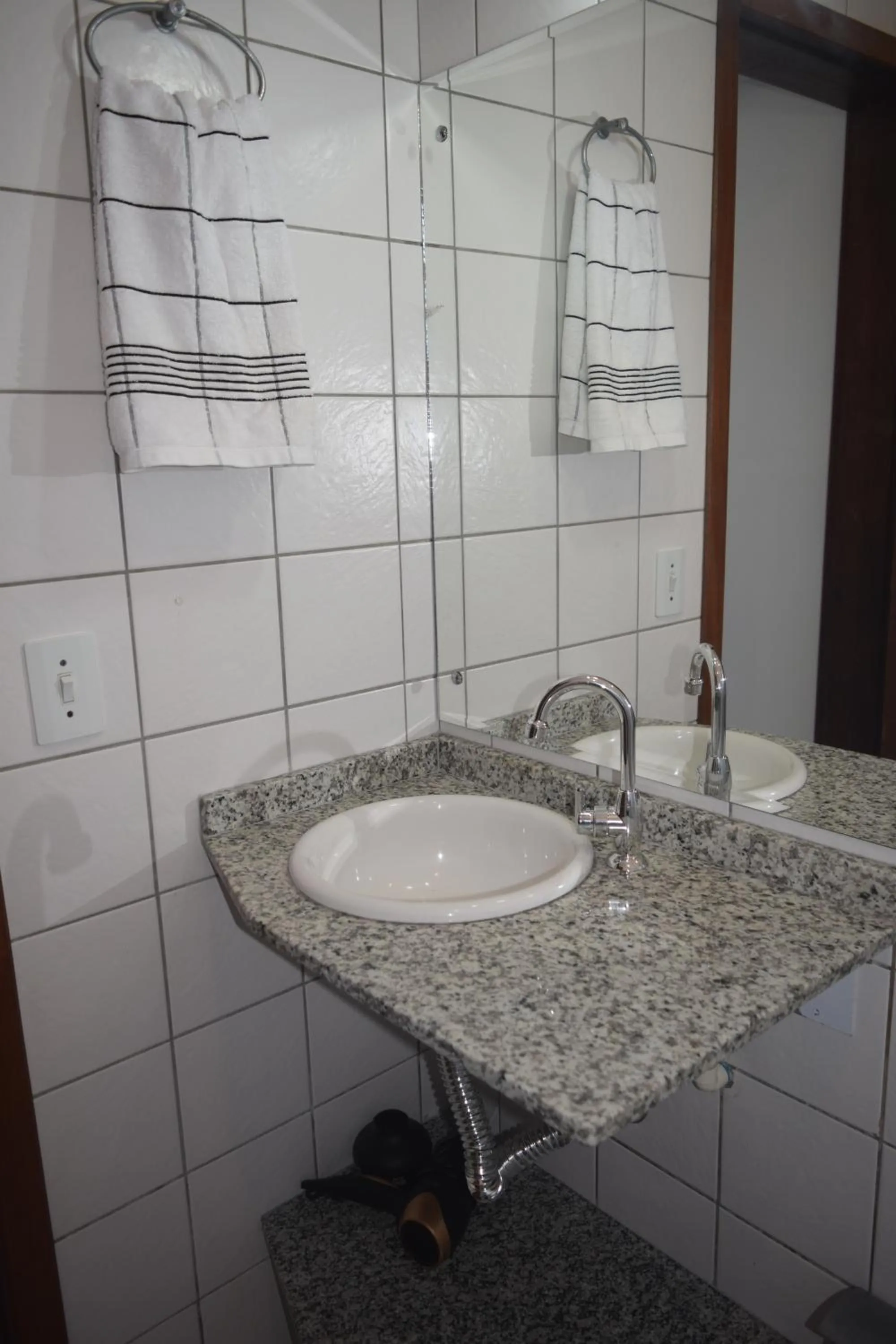 Bathroom in Apartamento Temporada na Praia