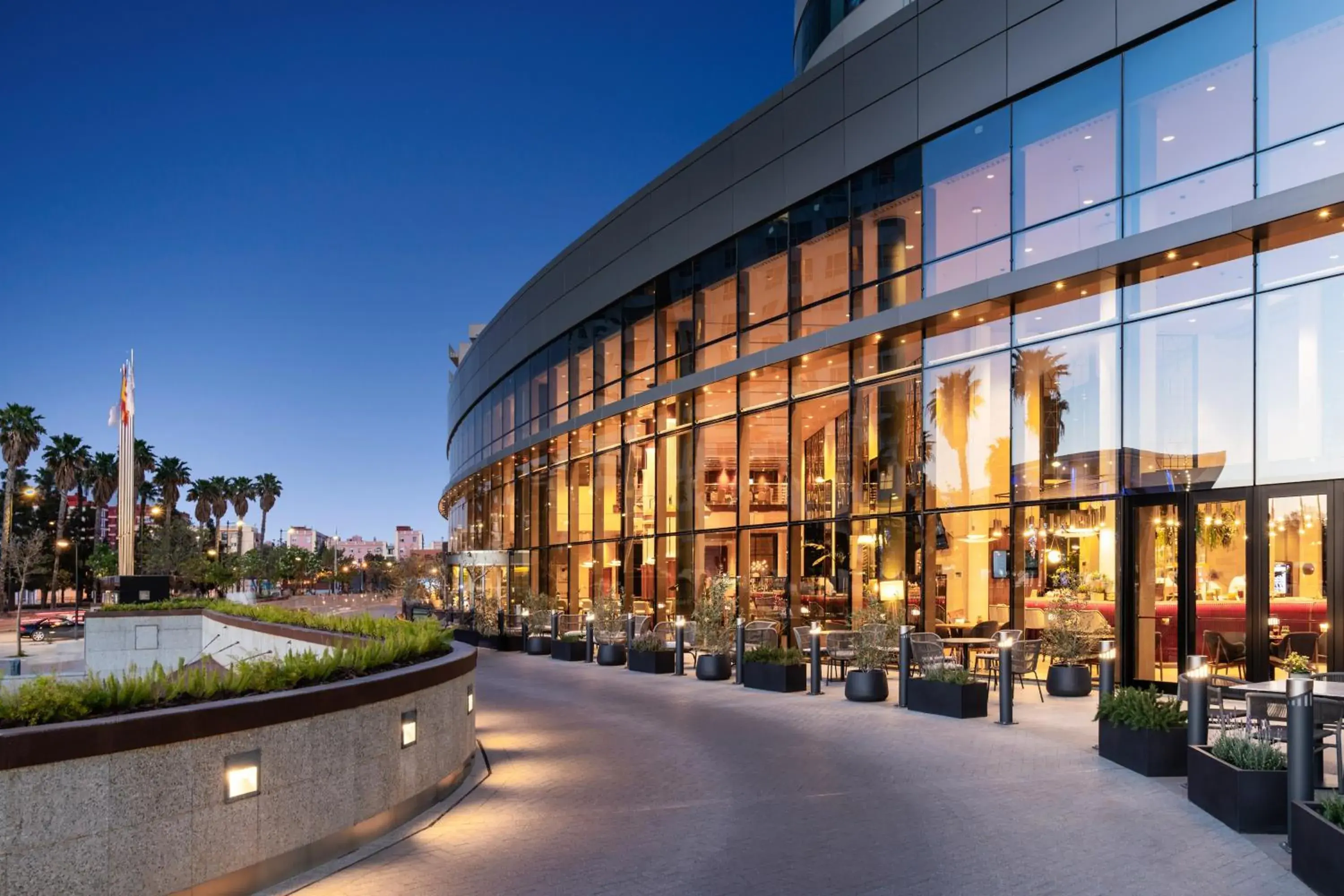 Property building in Melia Valencia Property building in Melia Valencia