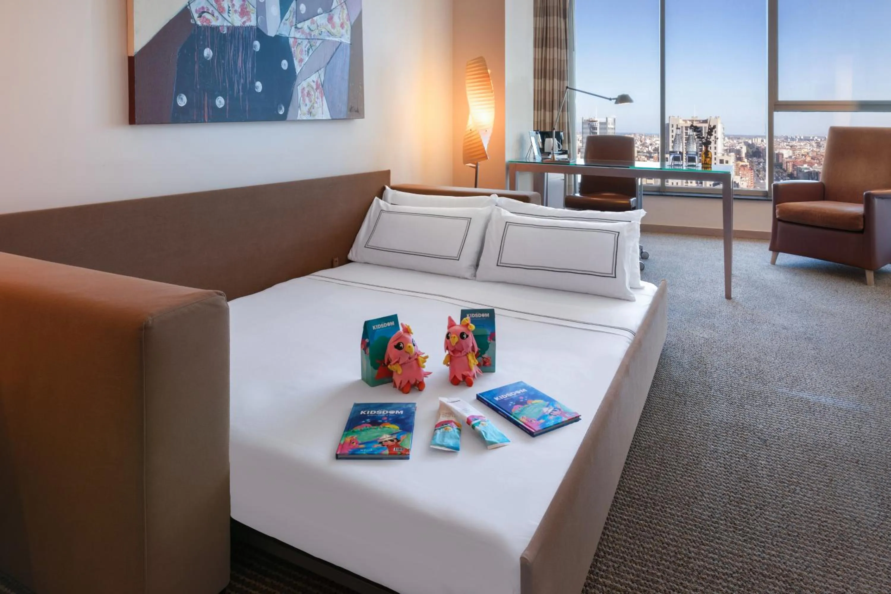 Bed in Melia Valencia