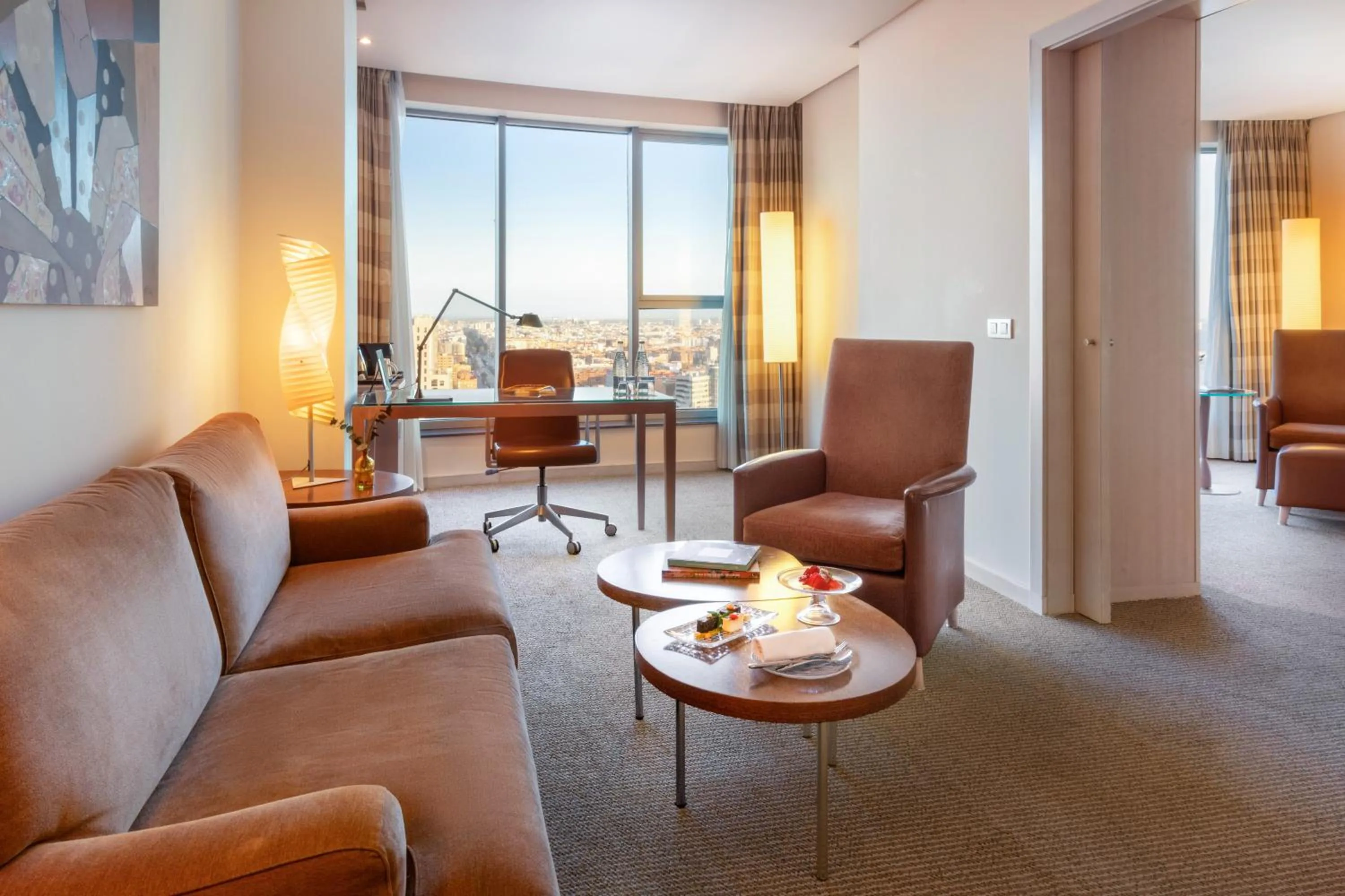 Living room in Melia Valencia