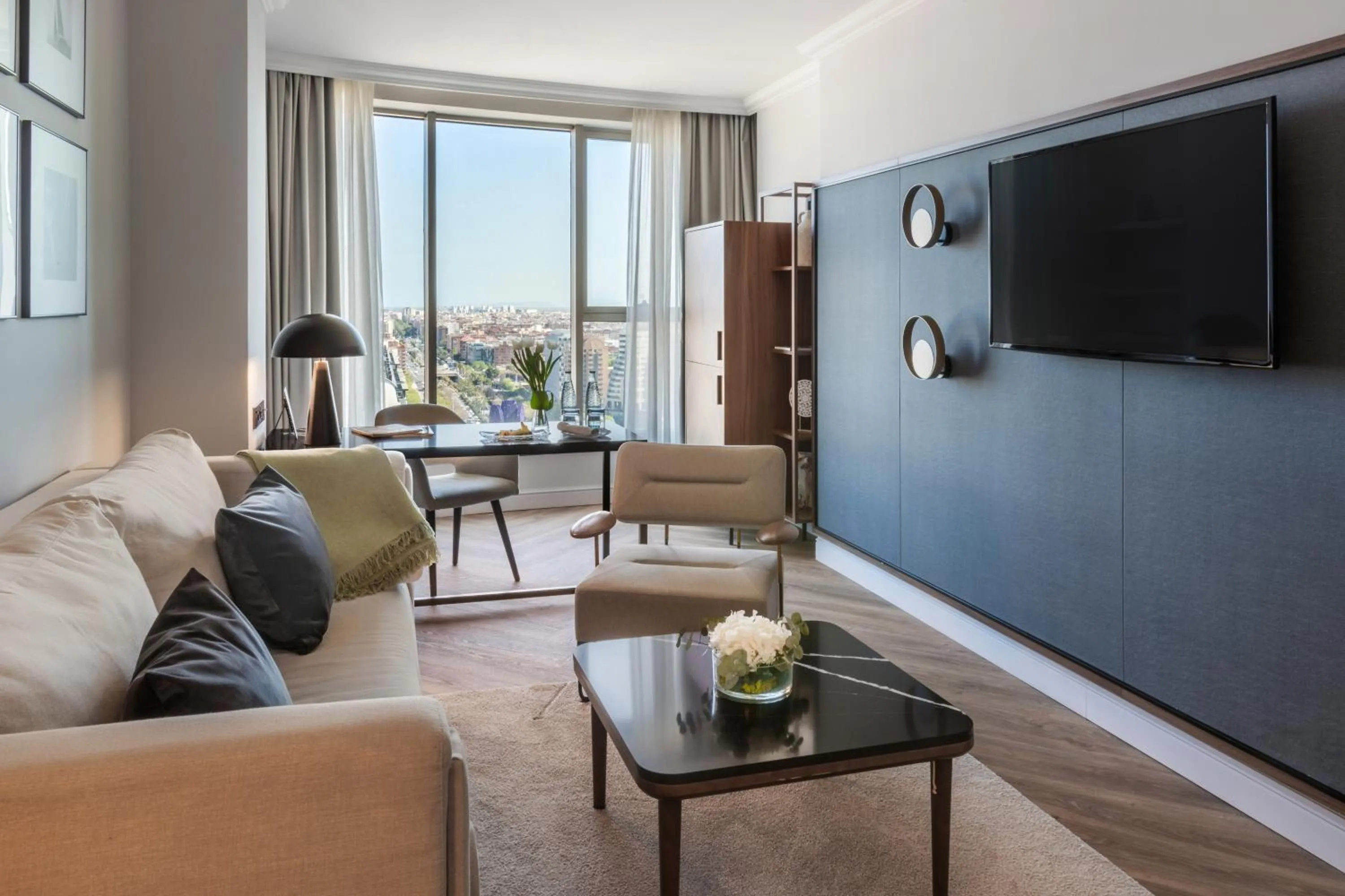 Bed in Melia Valencia