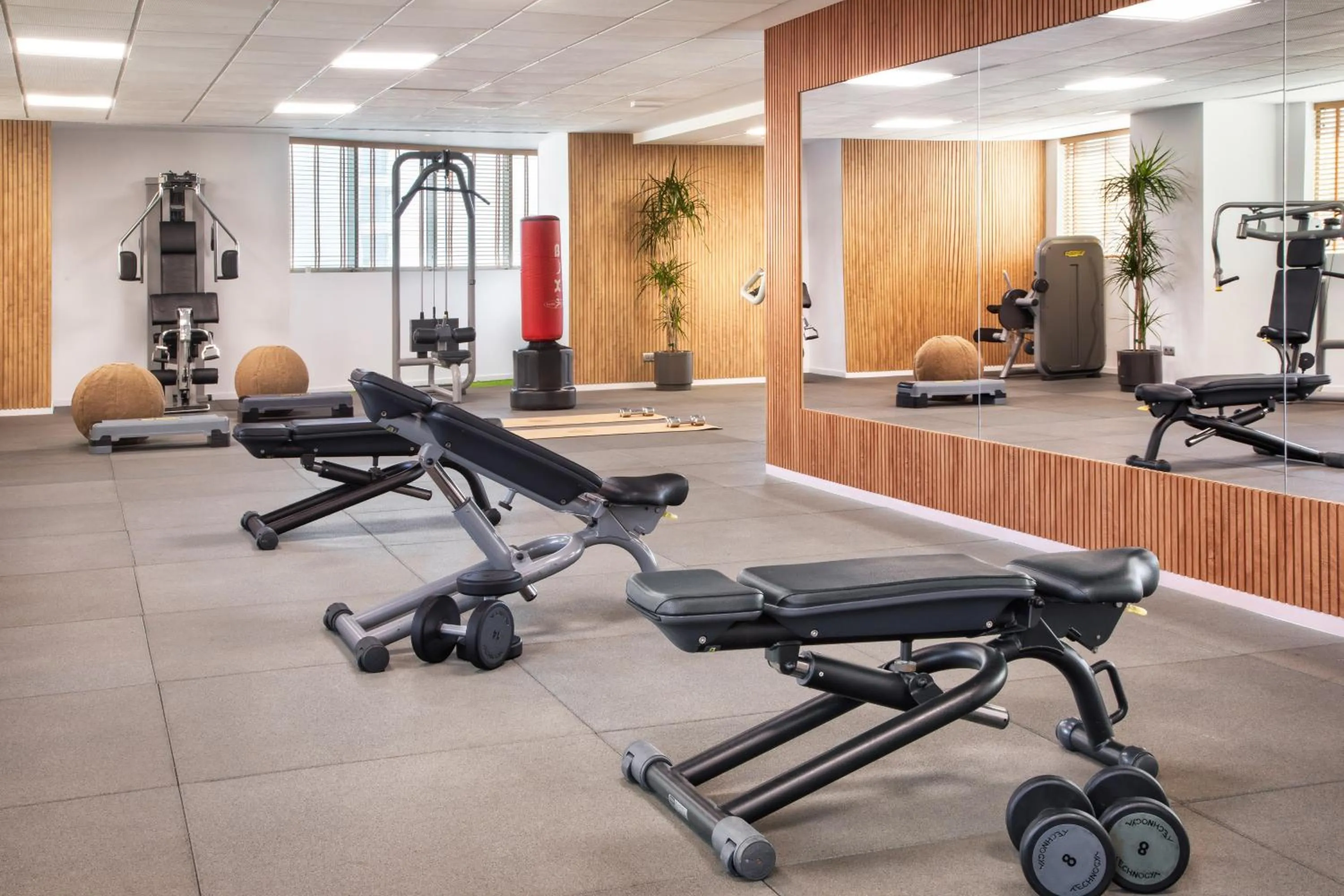 Fitness centre/facilities in Melia Valencia