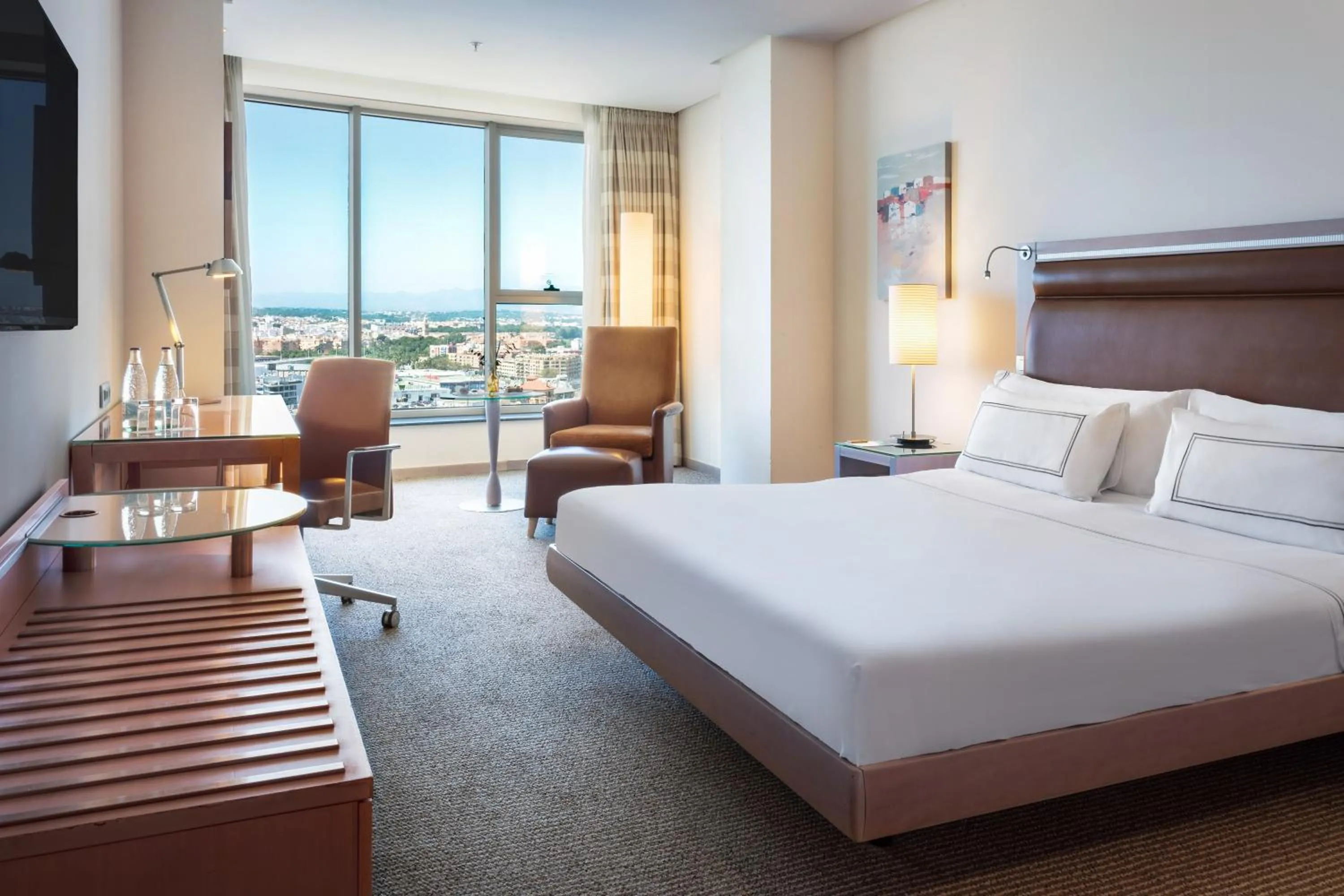 Bed in Melia Valencia