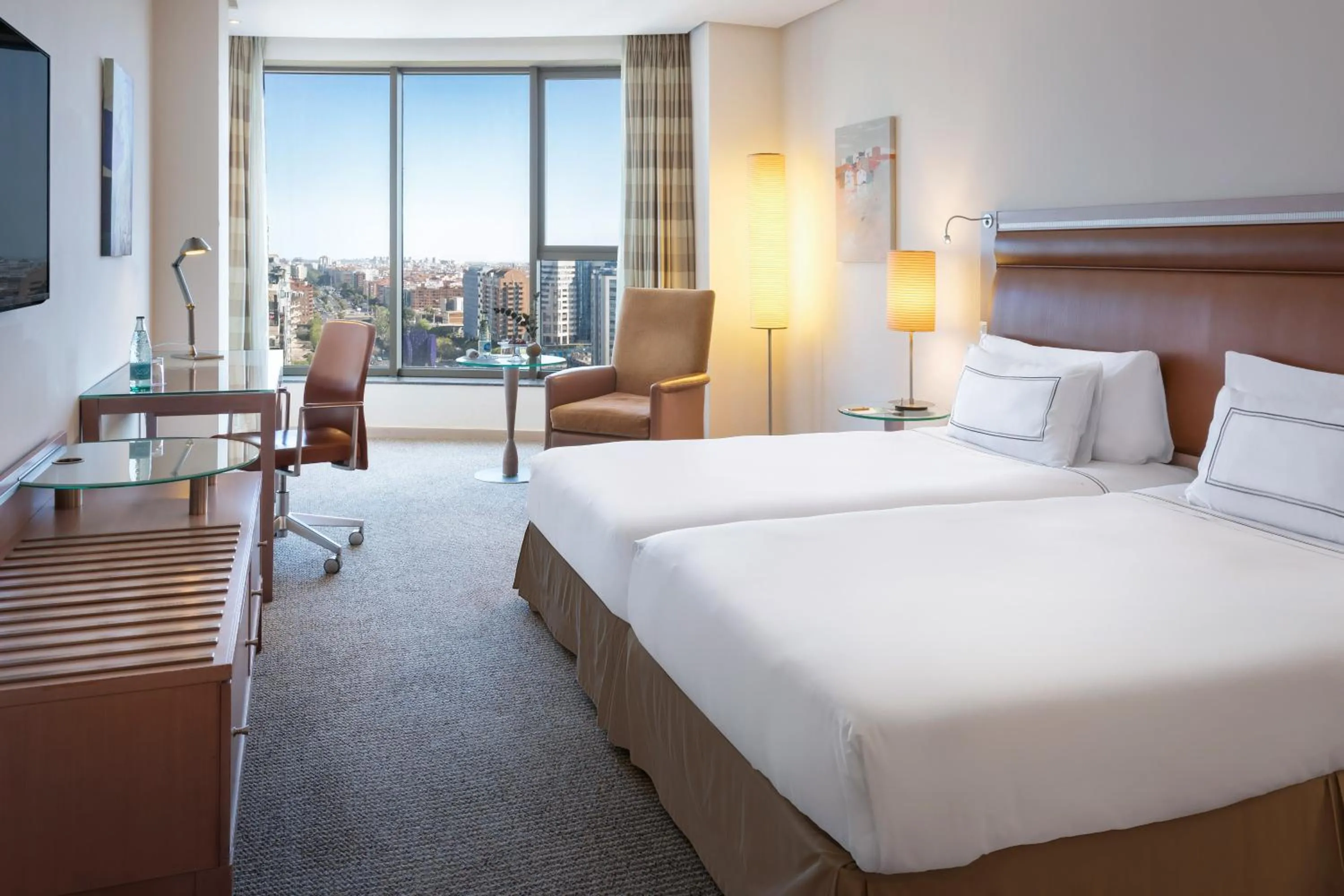 Bed in Melia Valencia