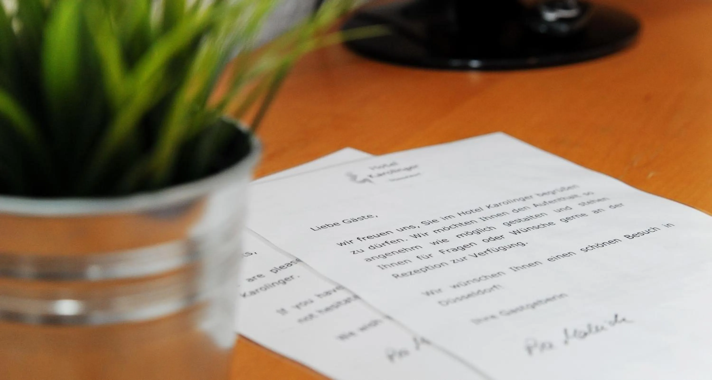 Decorative detail in Hotel Waldesruh