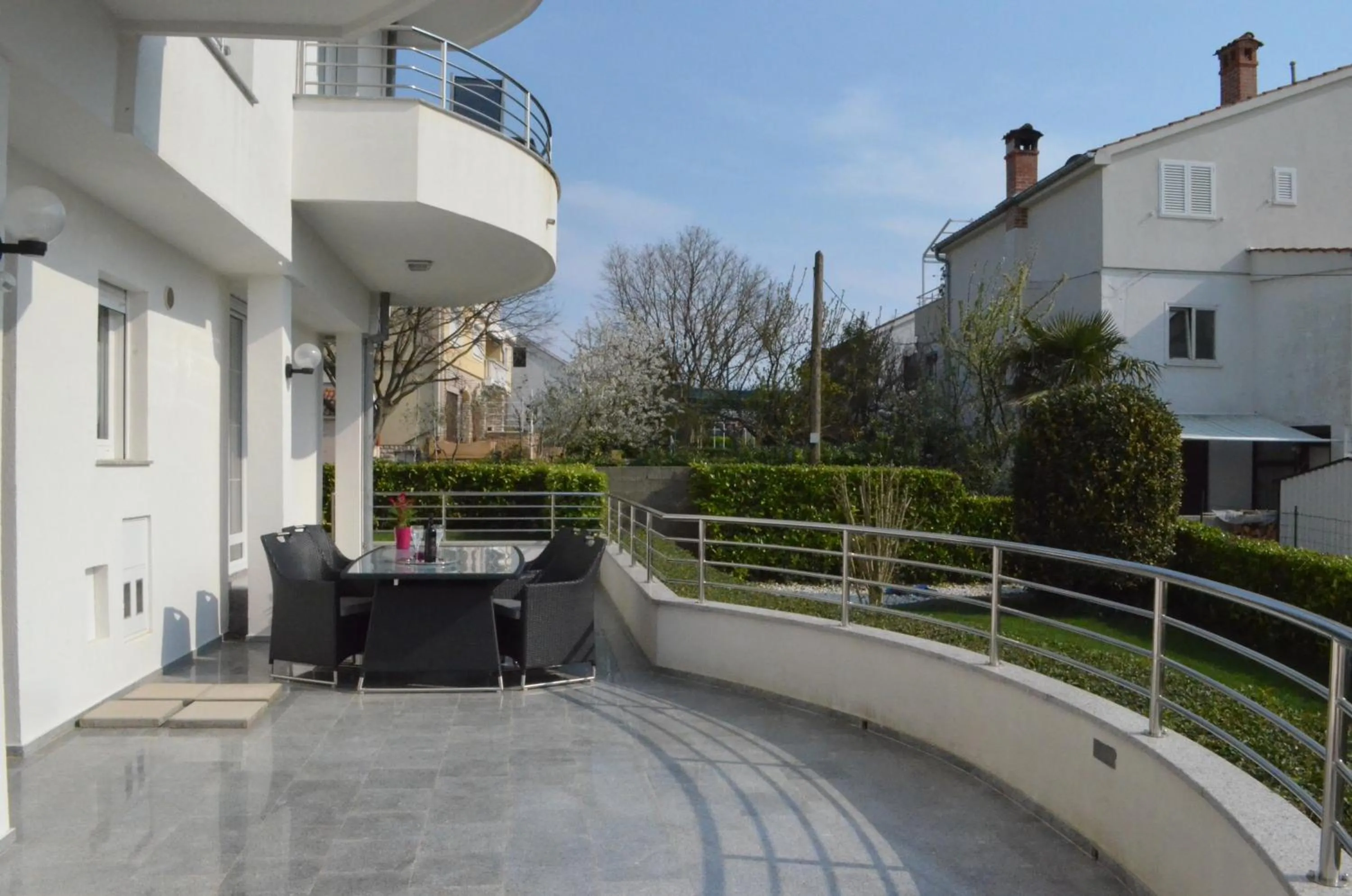 Balcony/Terrace in Luxury Apartments Zana