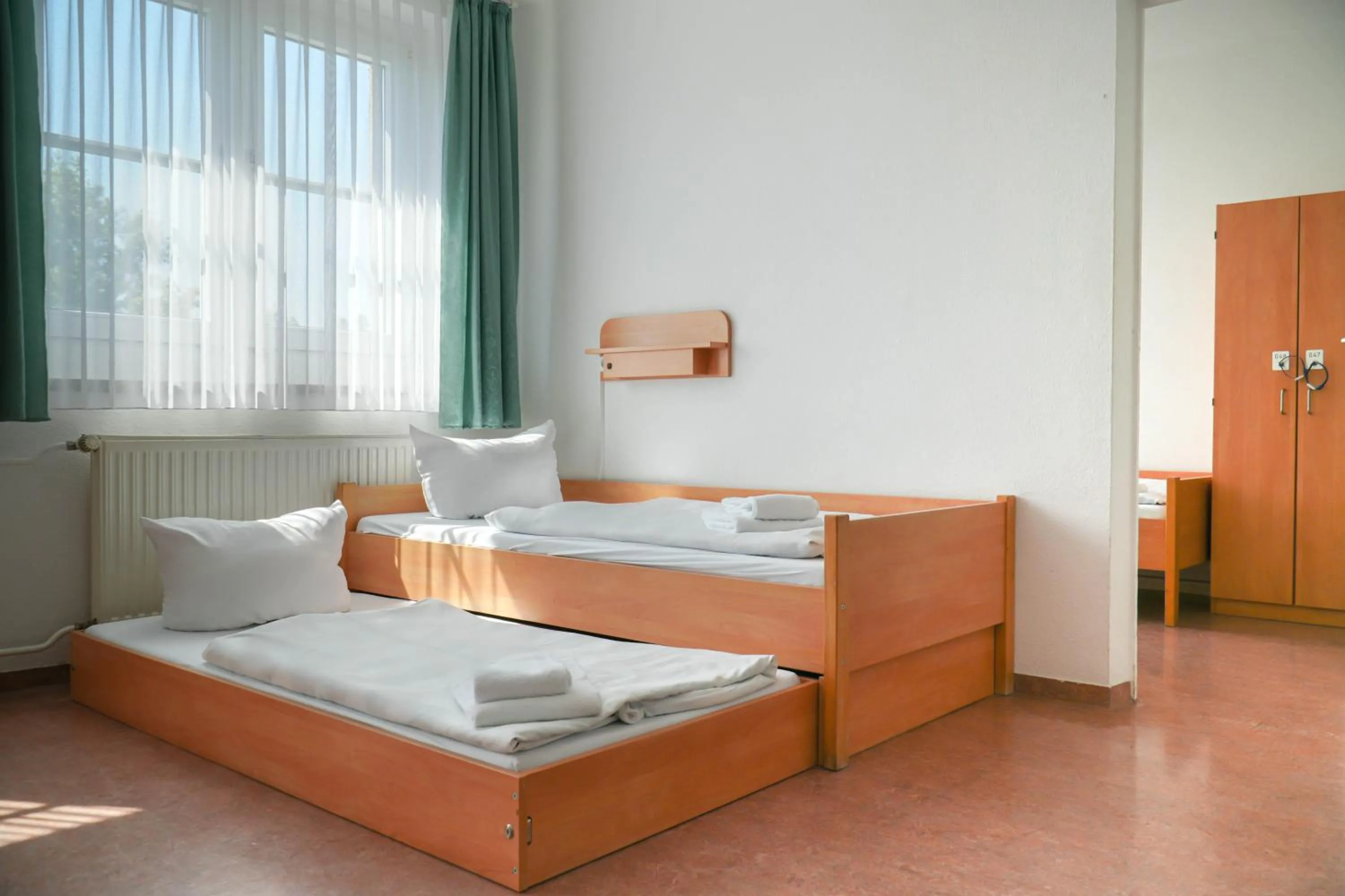 Bed in DJH Jugendherberge Dresden - Jugendgästehaus