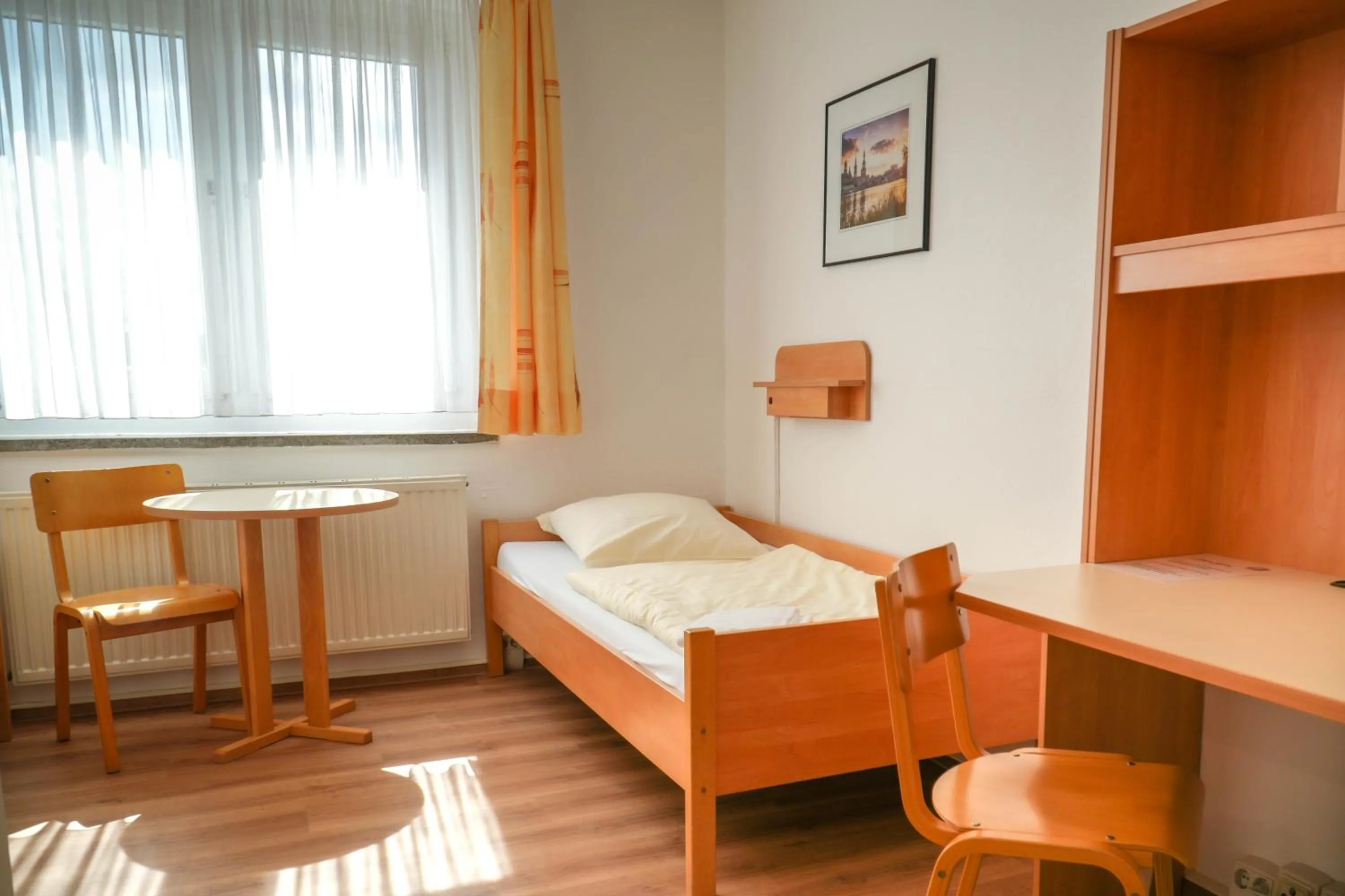 Bed in DJH Jugendherberge Dresden - Jugendgästehaus