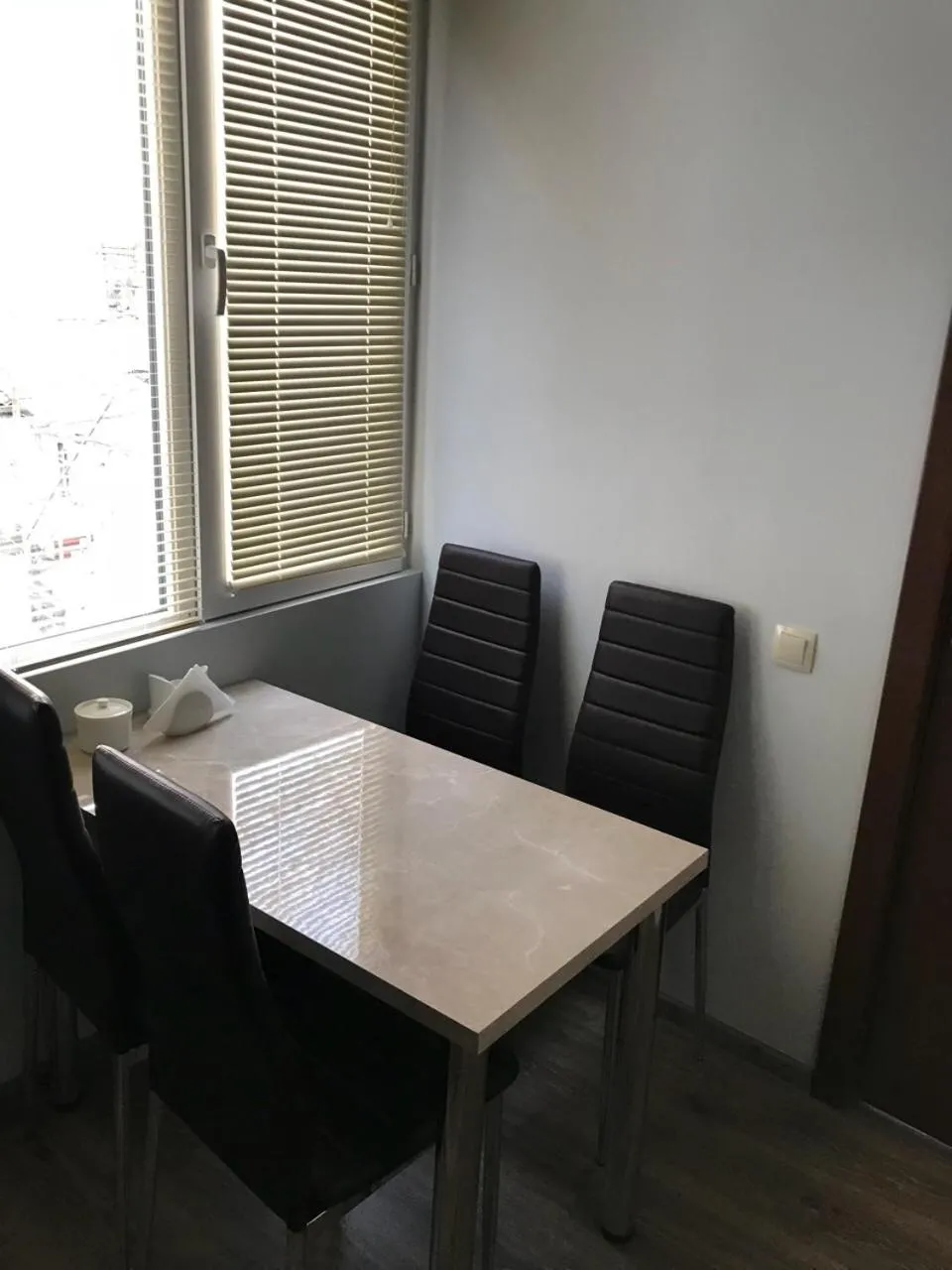 Kitchen or kitchenette in Aleon Hotel
