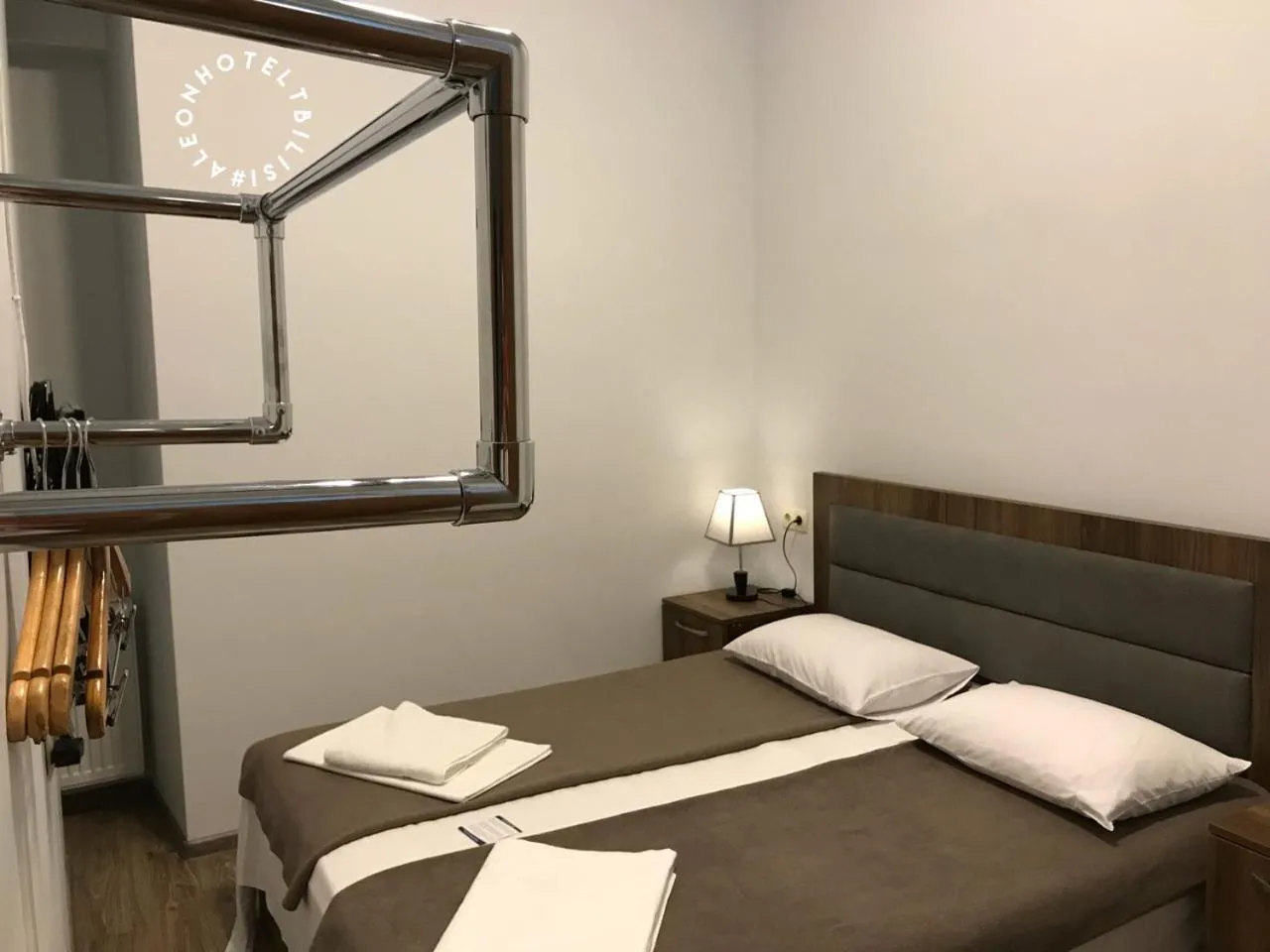 Bed in Aleon Hotel