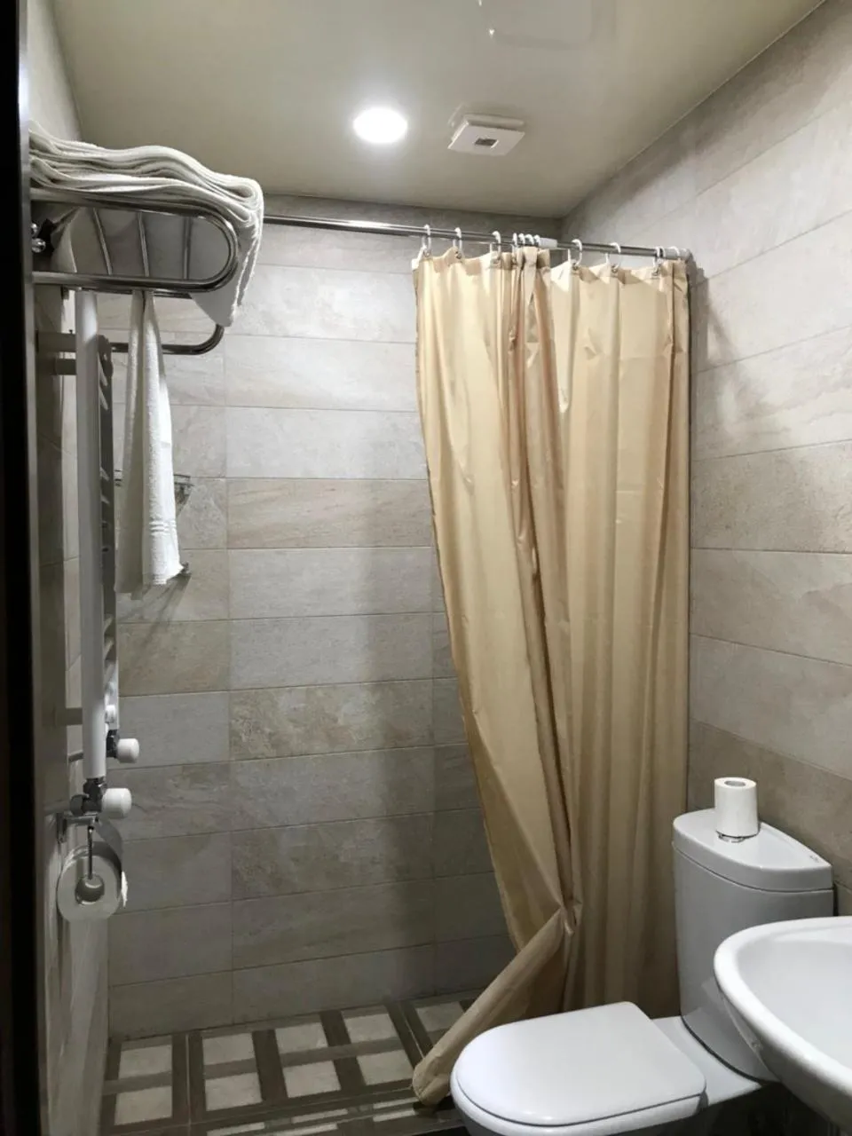 Shower in Aleon Hotel