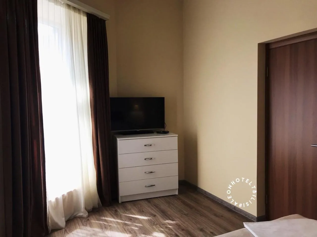 Bed in Aleon Hotel