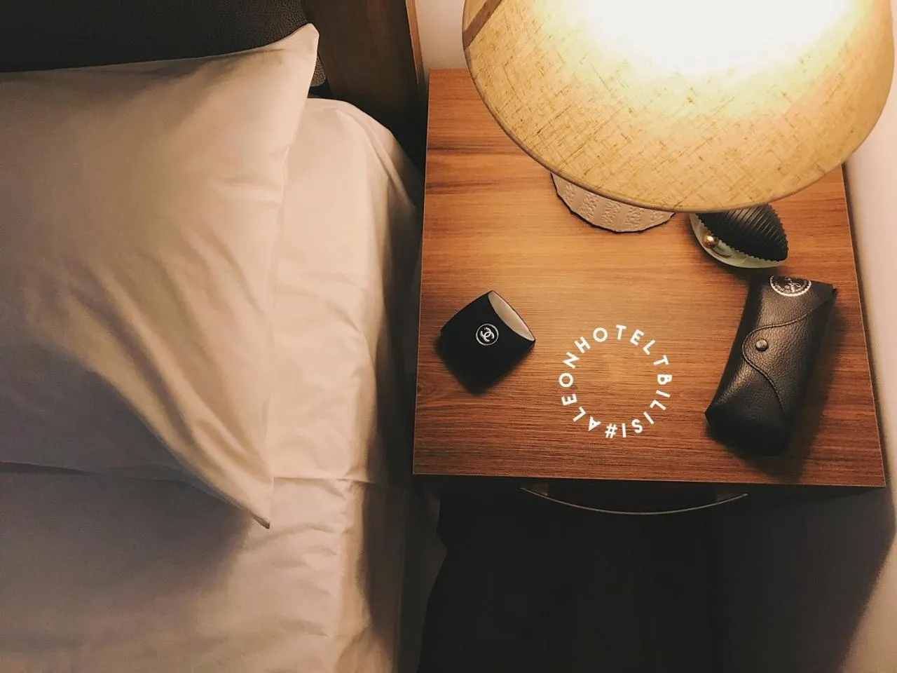Decorative detail, Bed in Aleon Hotel