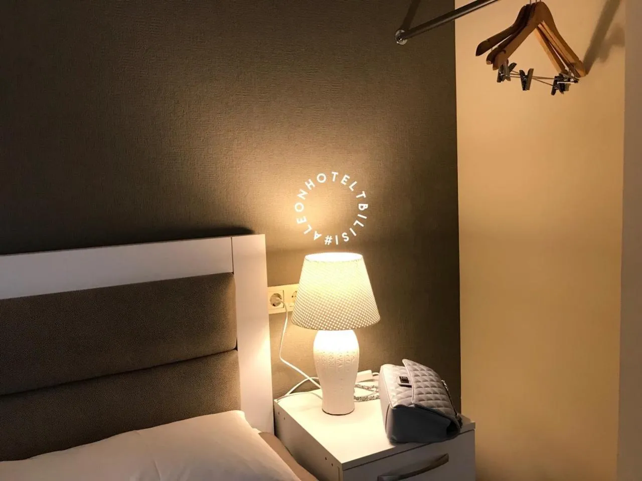 Bed in Aleon Hotel