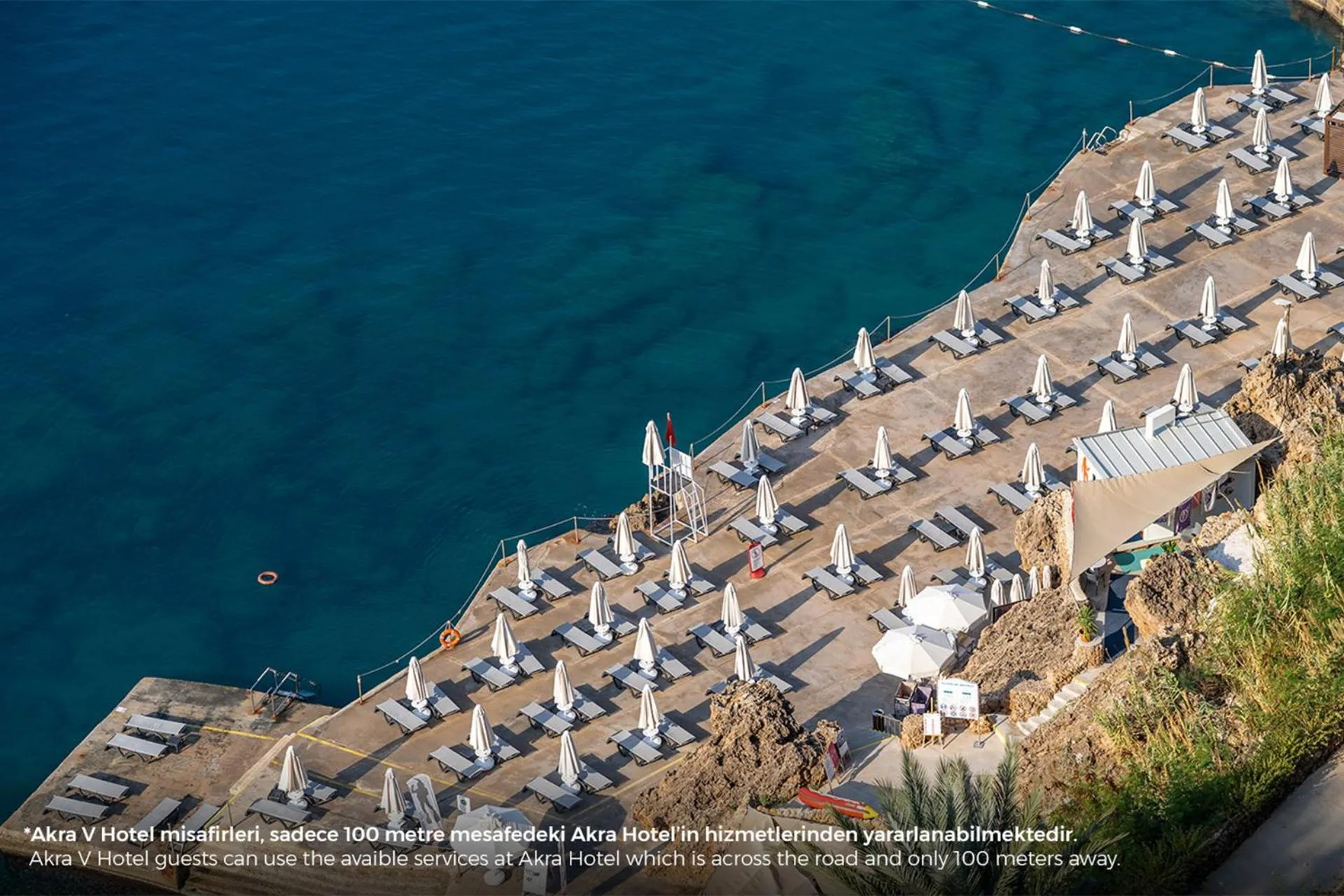 Beach in Akra V - Access to Akra Antalya