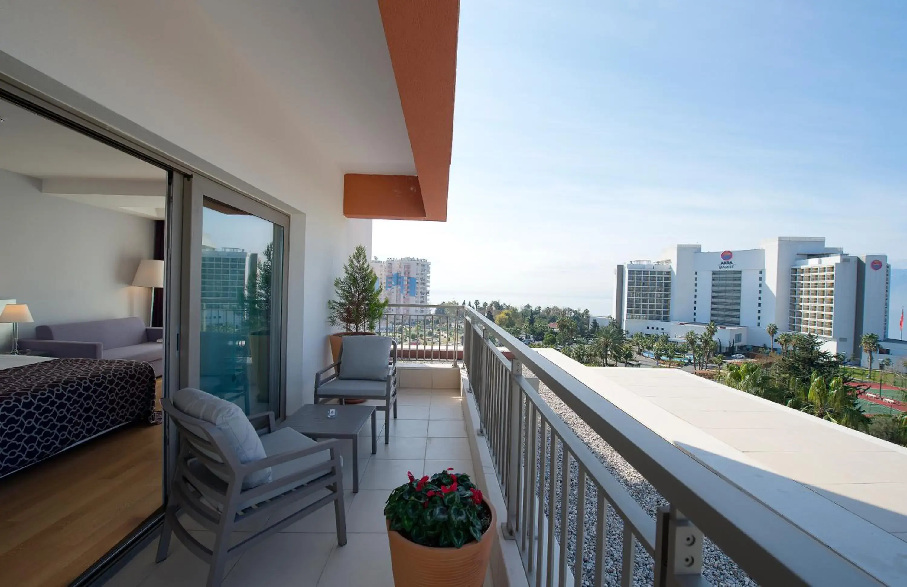 Balcony/Terrace in Akra V Hotel