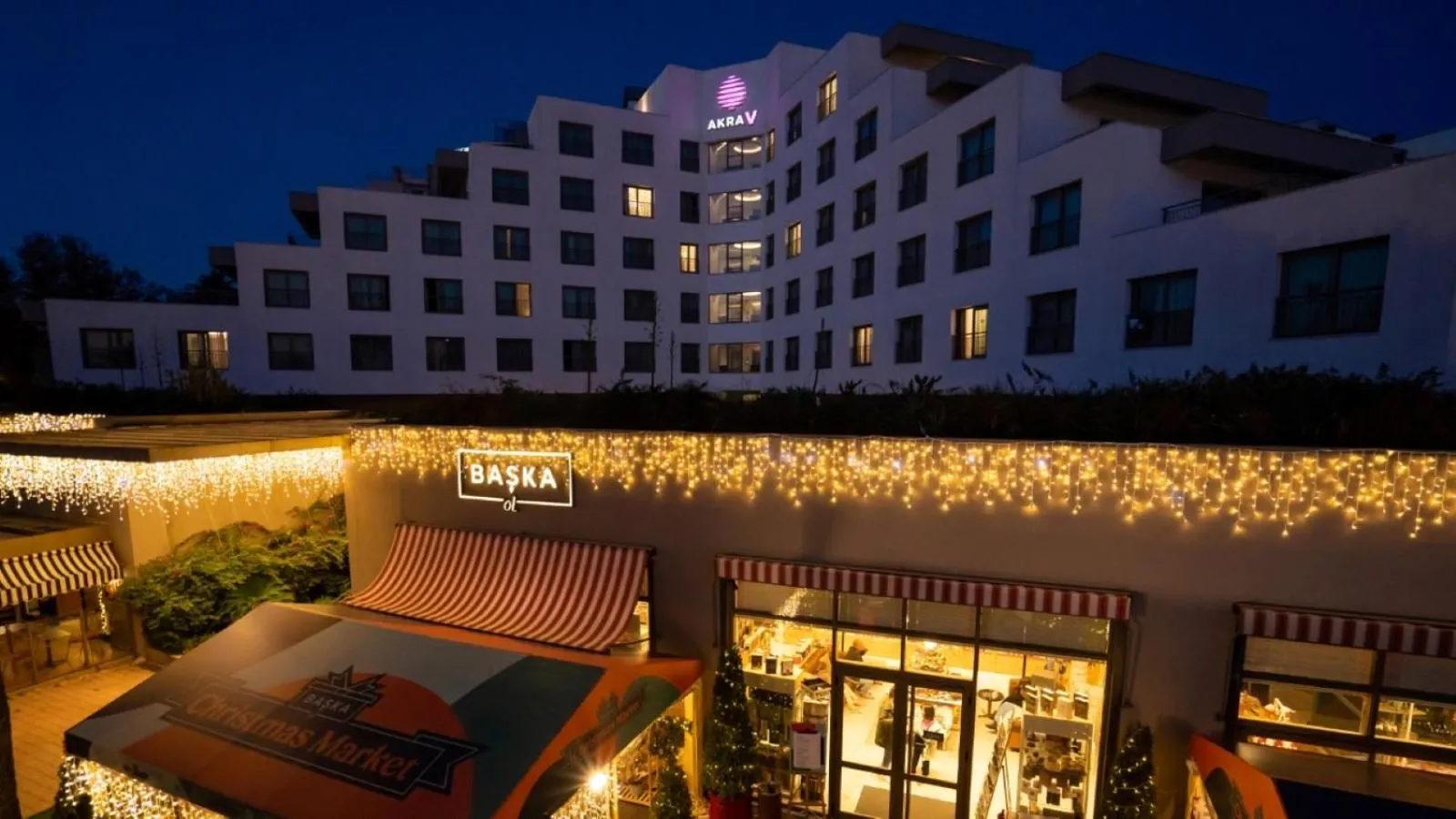 Property building in Akra V - Access to Akra Antalya