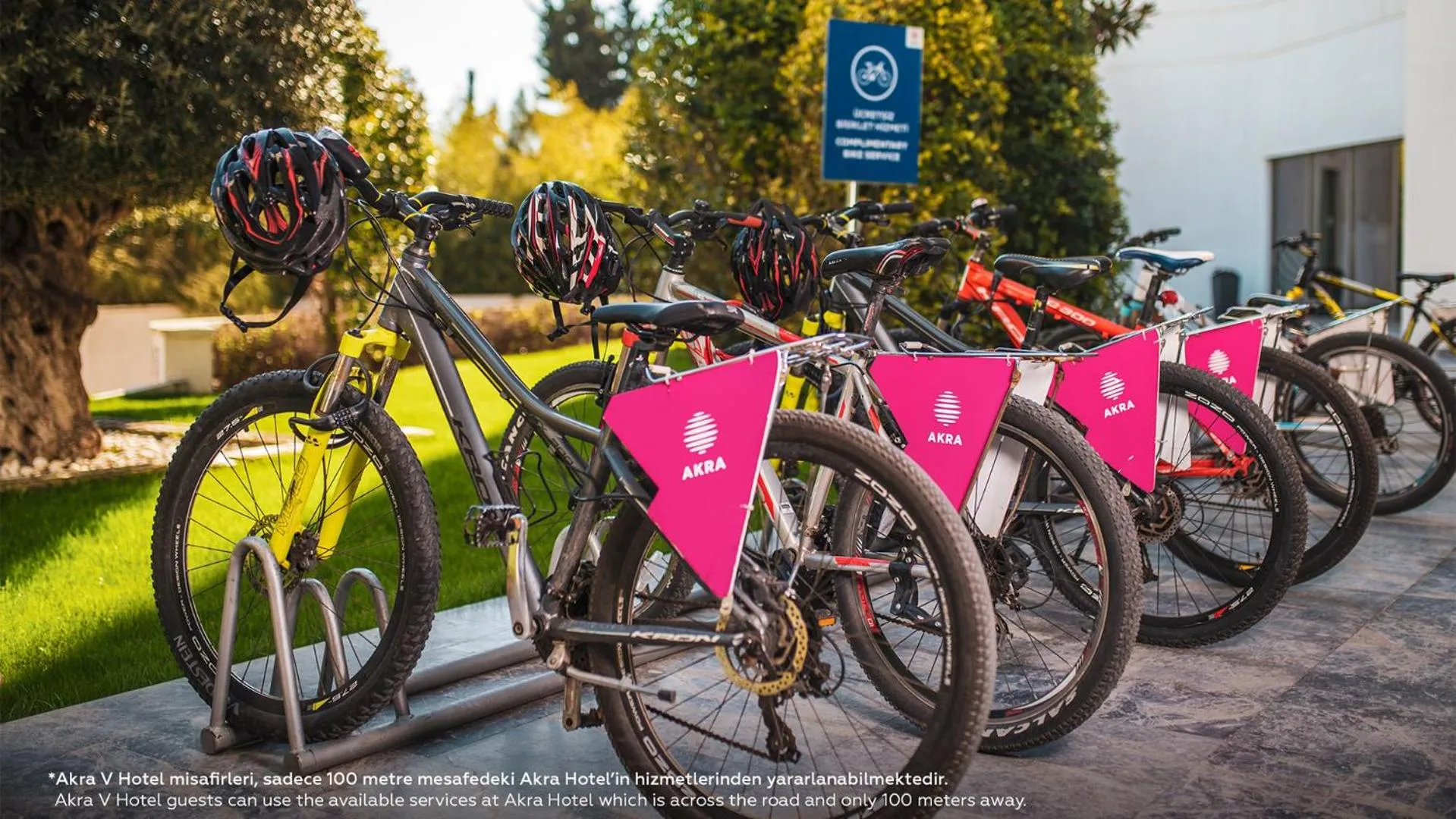 Sports in Akra V - Access to Akra Antalya