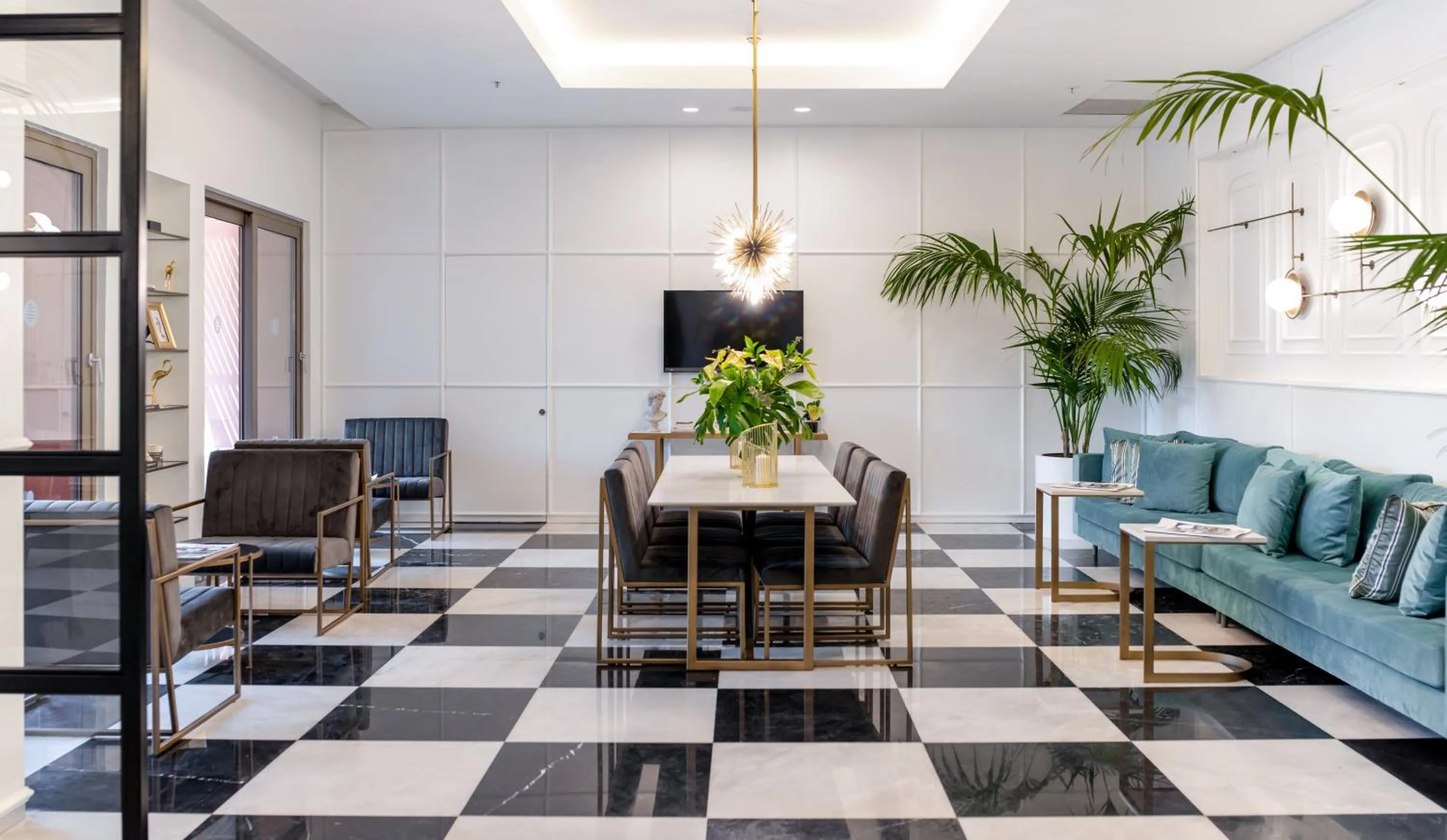 Seating area in Akra V - Access to Akra Antalya