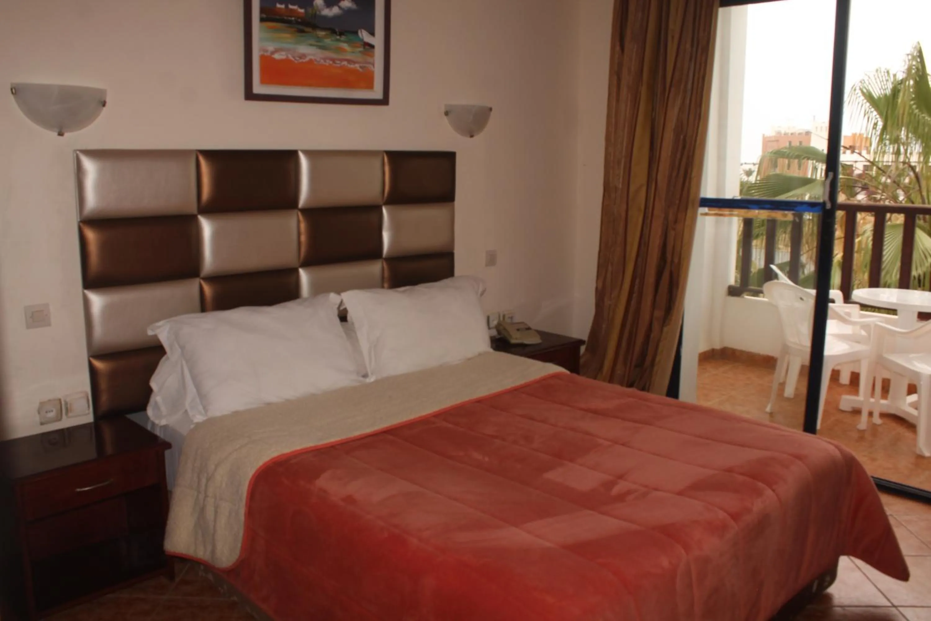 Bed in Hotel Residence Rihab