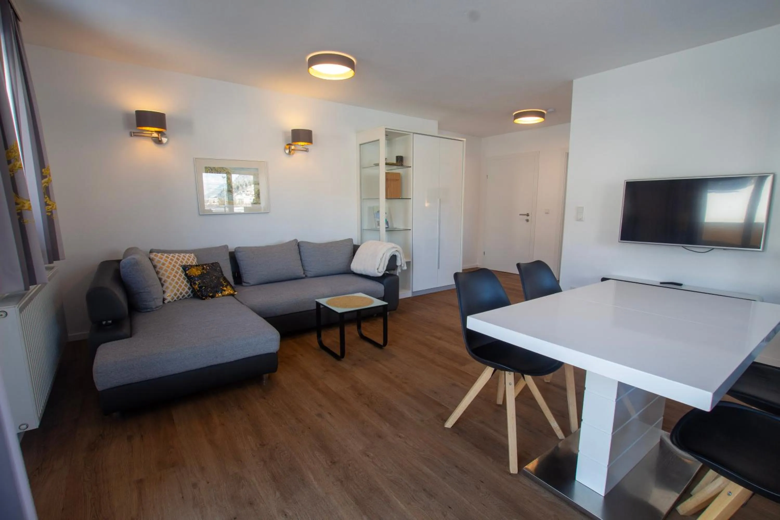TV and multimedia in Panorama Apartments - Steinbock Lodges