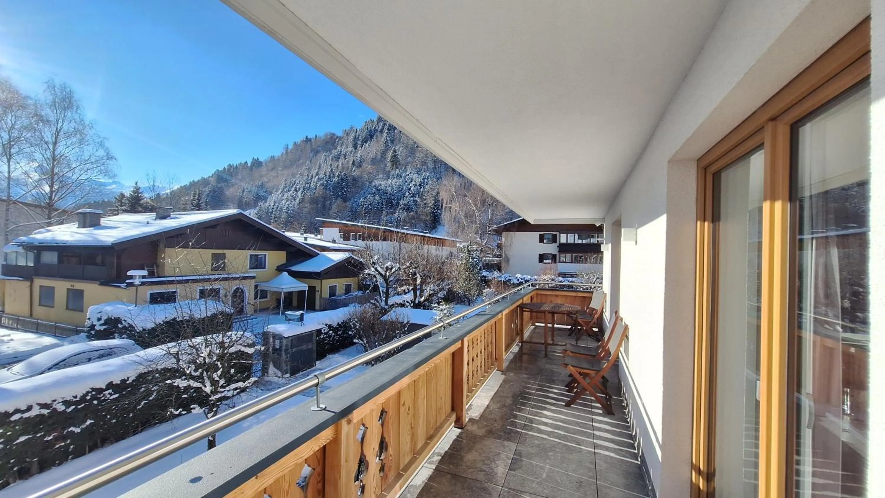 Winter in Panorama Apartments - Steinbock Lodges
