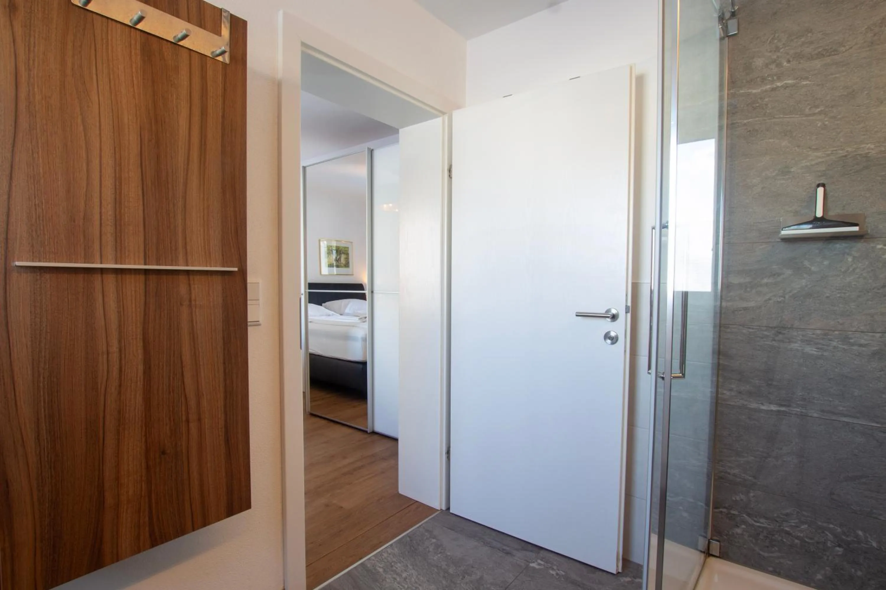 Shower in Panorama Apartments - Steinbock Lodges