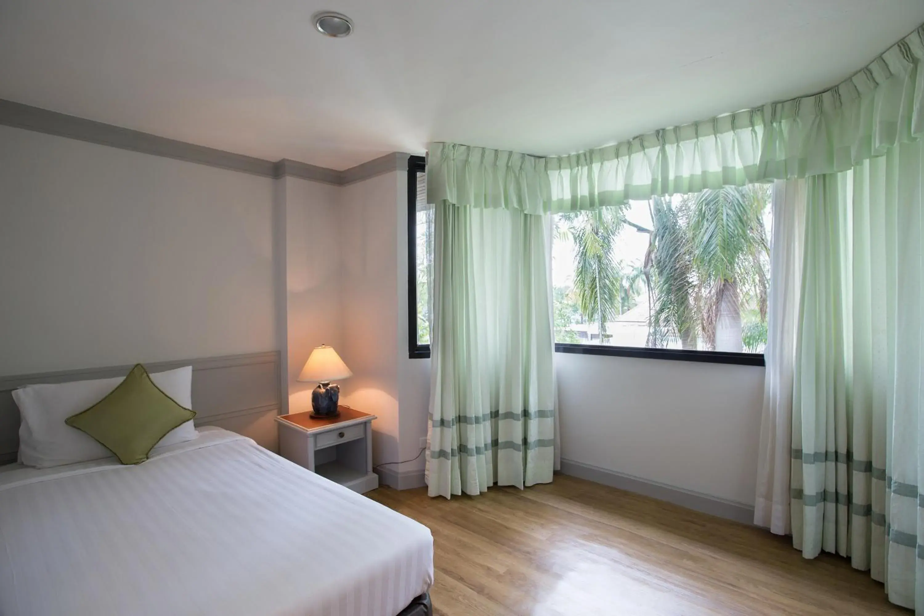 View (from property/room), Bed in The Imperial Hotel & Convention Centre Phitsanulok View (from property/room), Bed in The Imperial Hotel & Convention Centre Phitsanulok