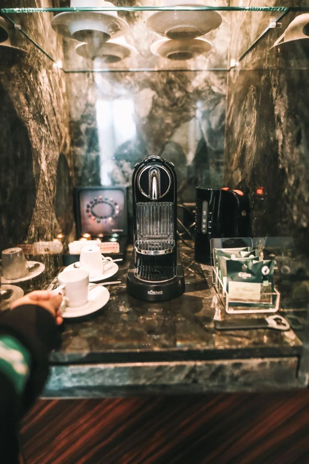 Junior Suite with Lake View in Hotel Villa Honegg