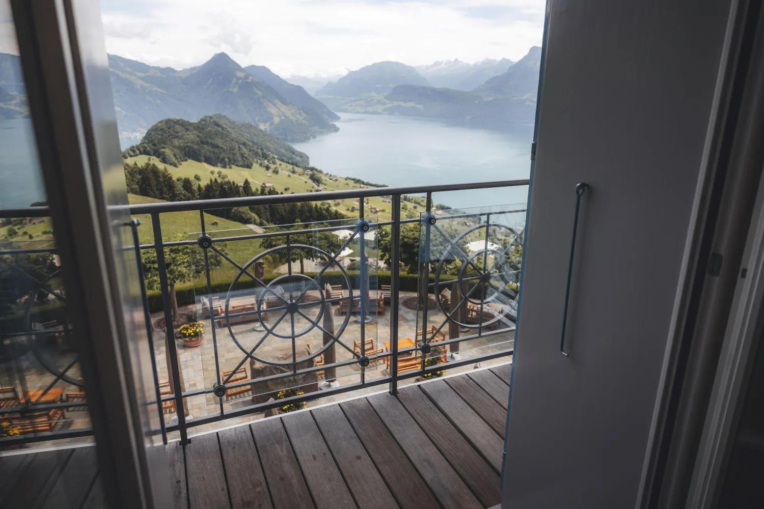 View (from property/room) in Hotel Villa Honegg