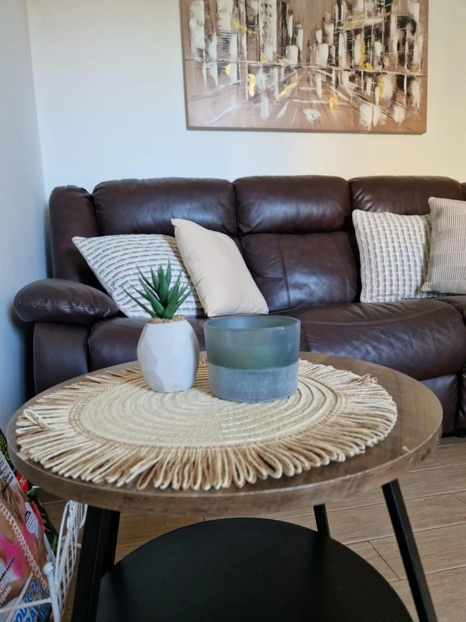 Living room in Apartments G