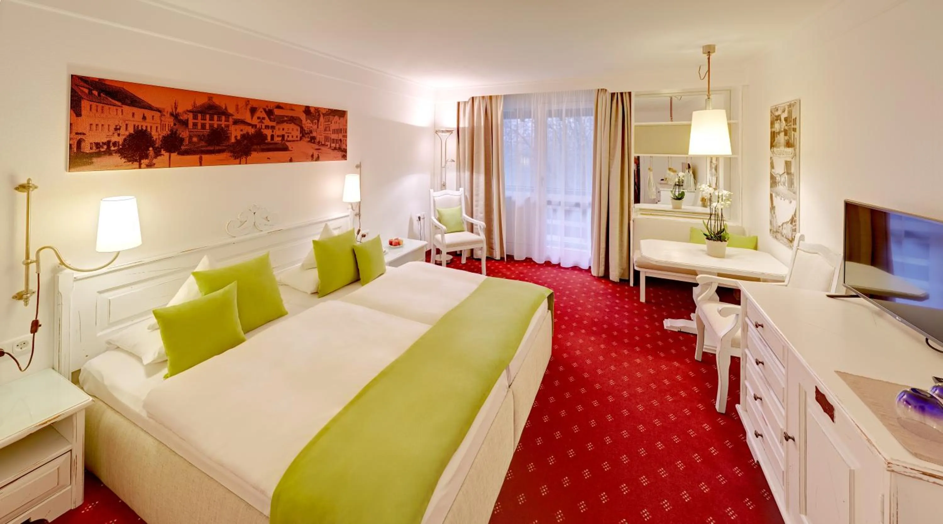 Photo of the whole room, Bed in Hotel Das Ludwig