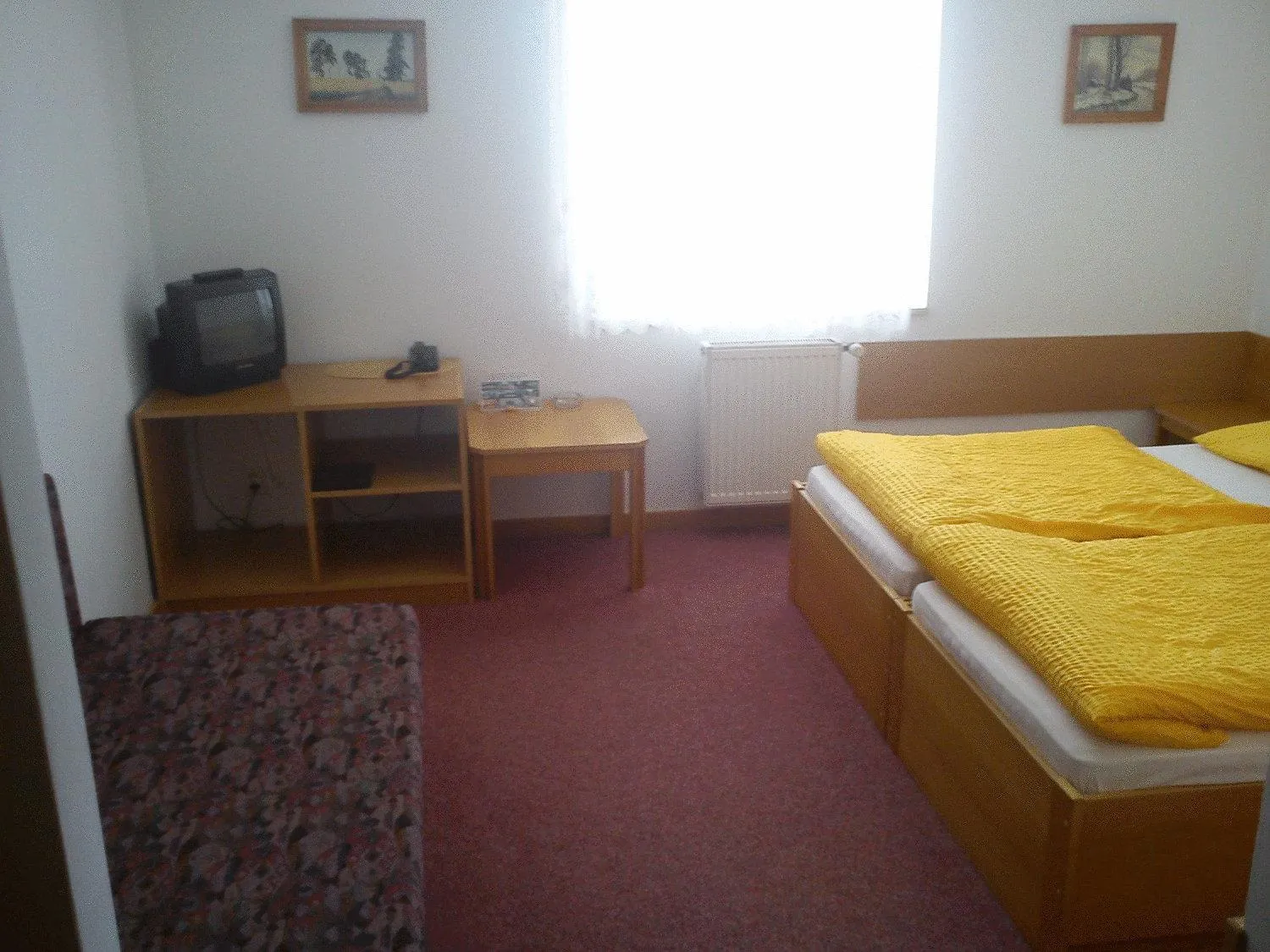 Bedroom in Hotel Pelikan