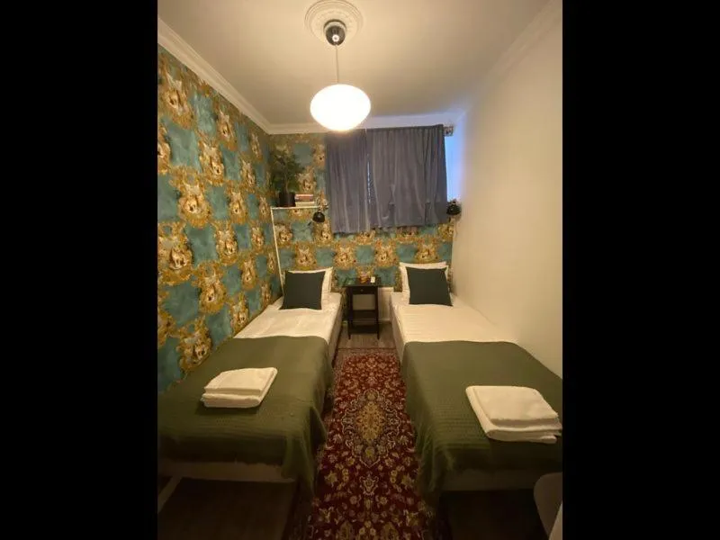 Bed in Hotel Tre Små Rum