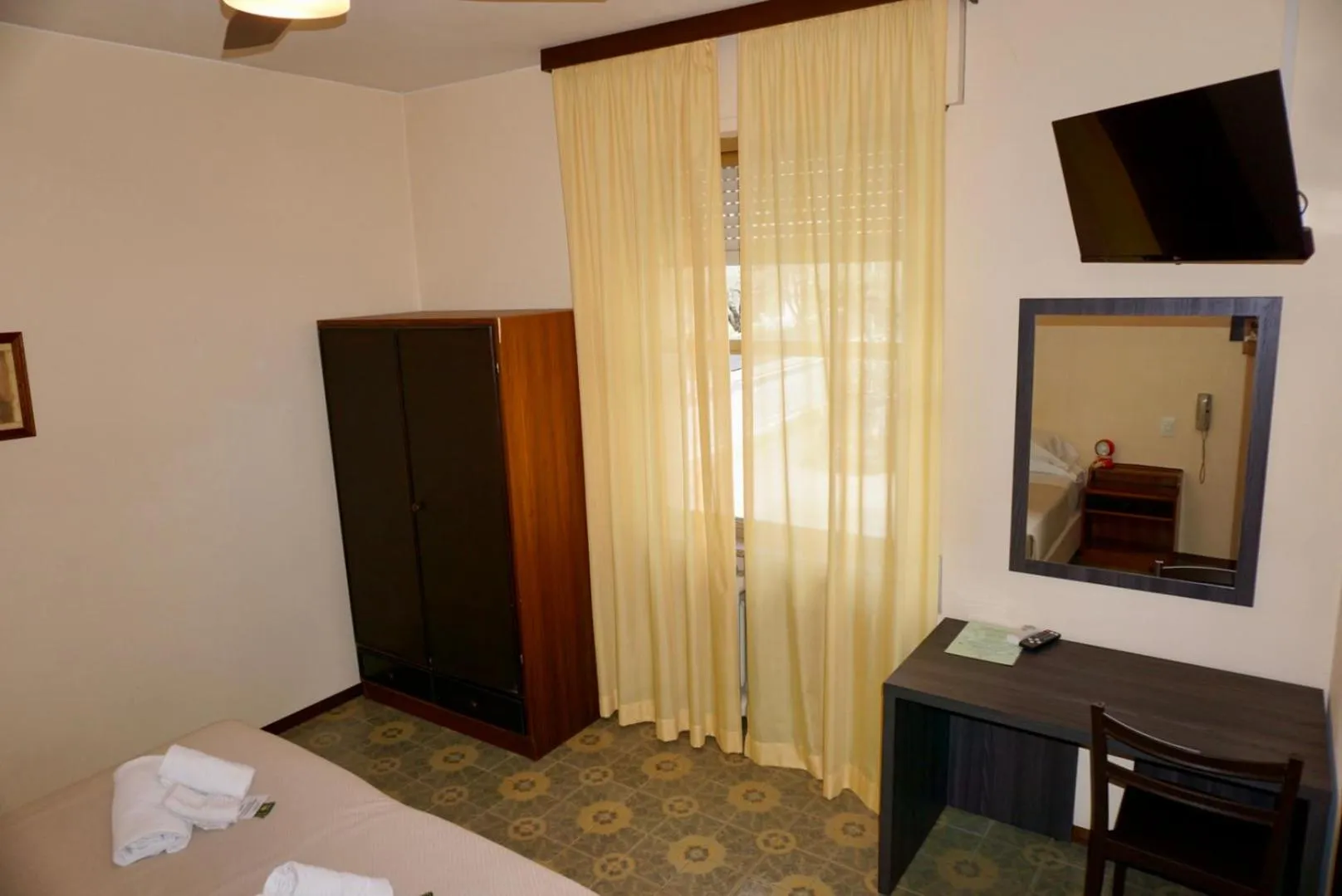 Bedroom, Bed in Hotel Diana