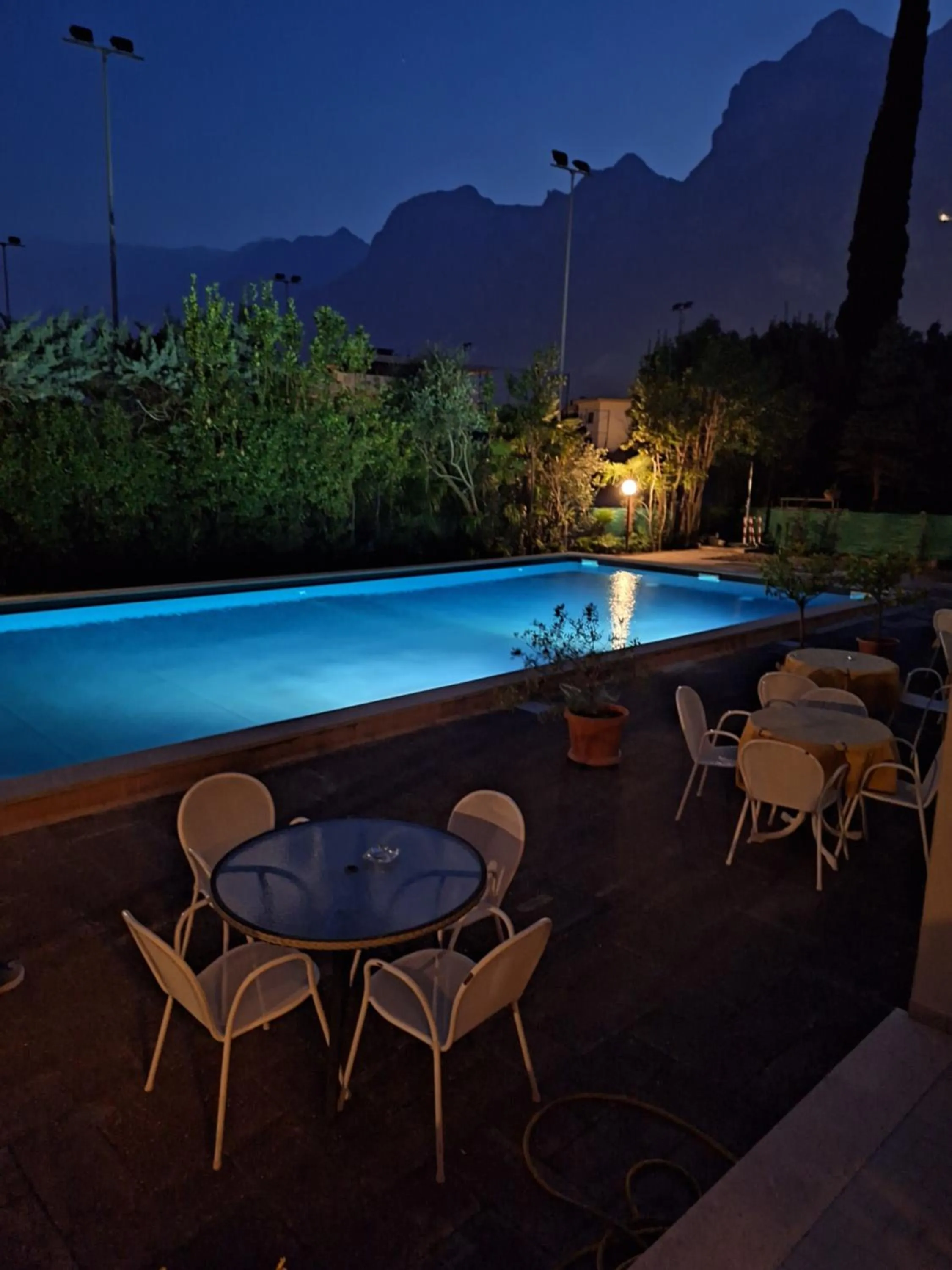 Swimming pool in Hotel Diana