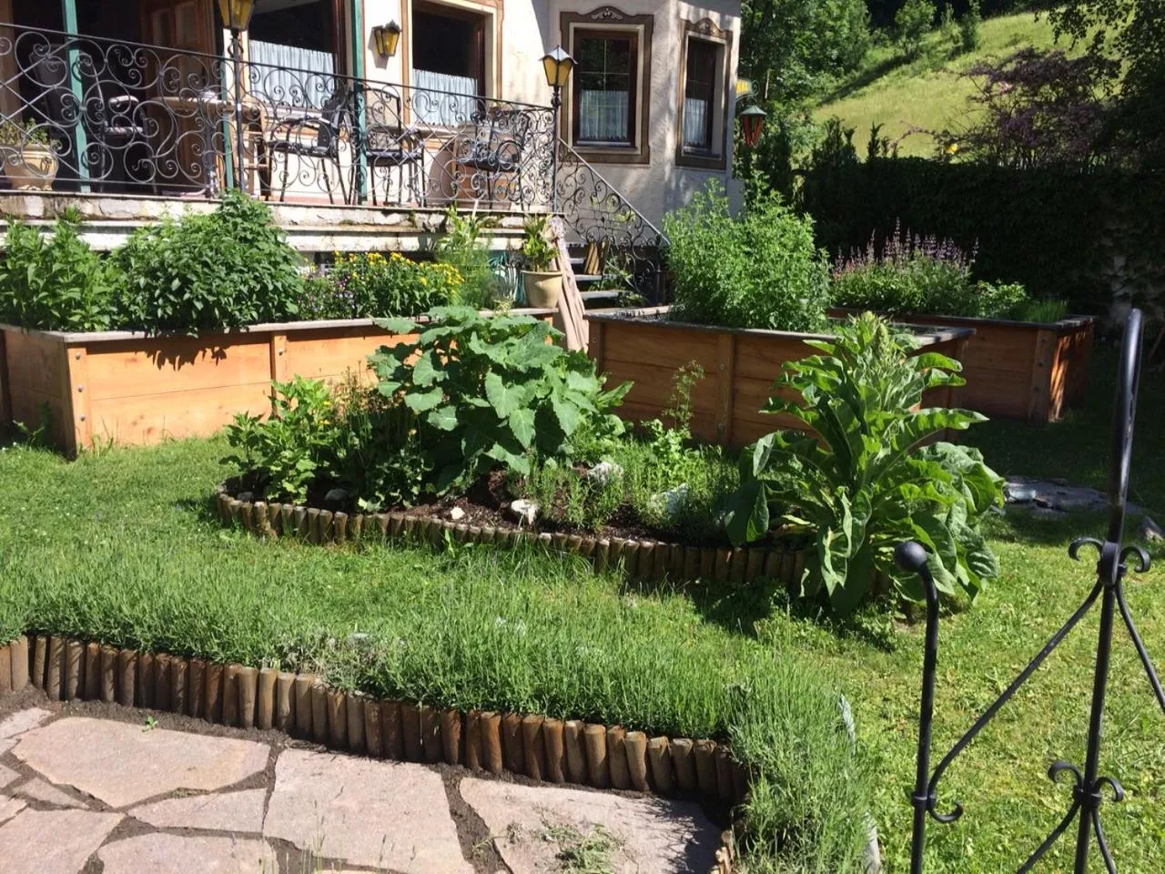 Garden in Hotel Völserhof