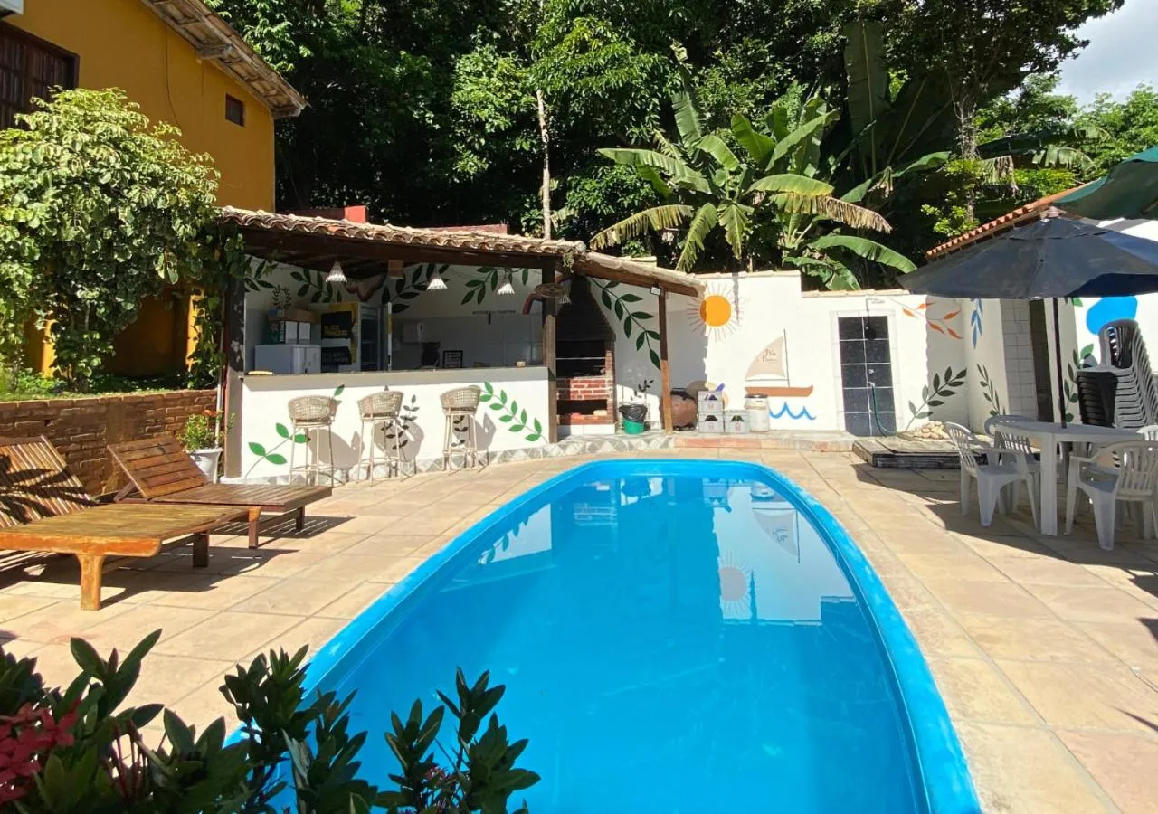 Swimming pool in Pousada Alto da Praia