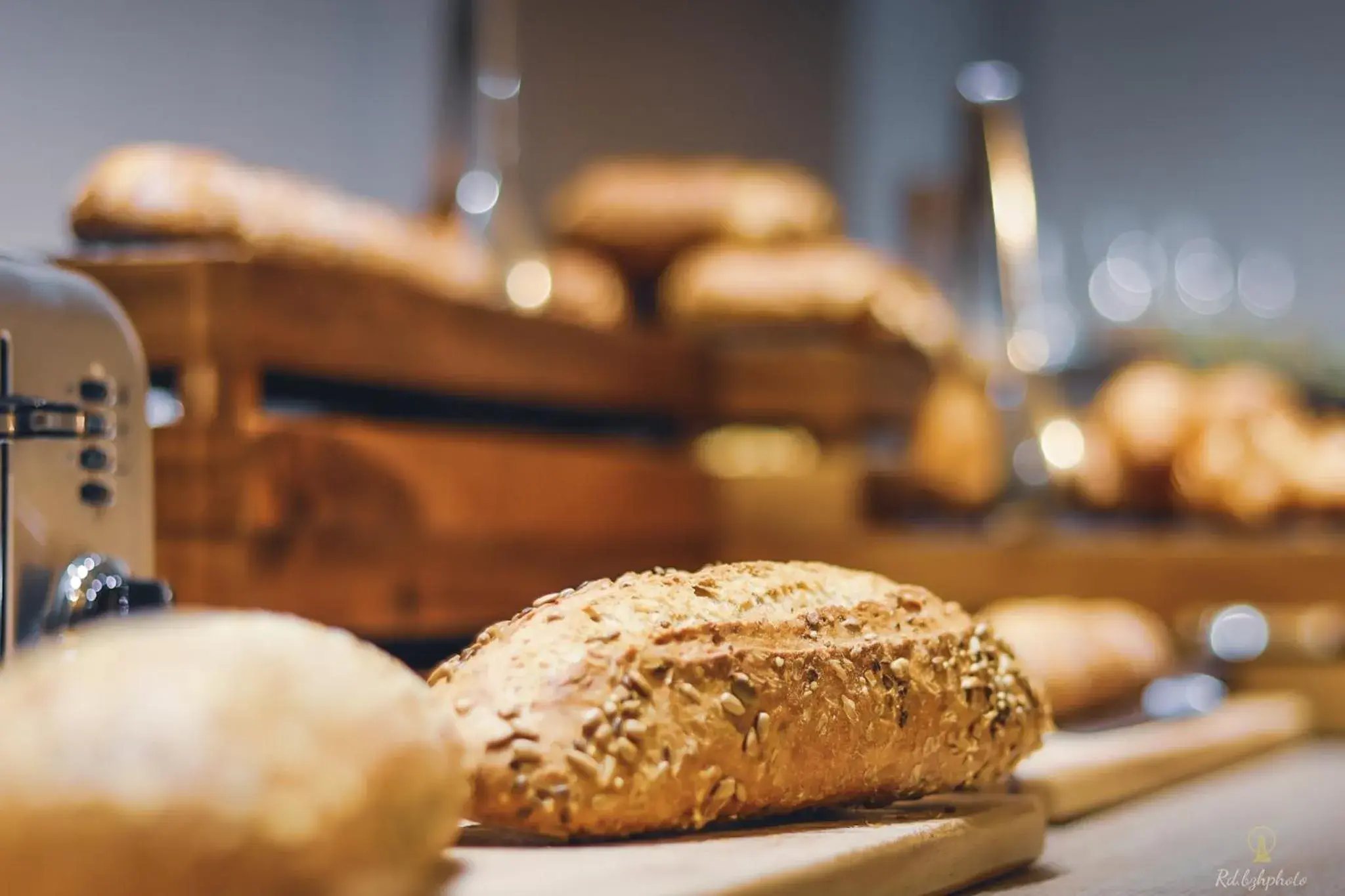 Buffet breakfast in Logis Hôtel du Parc Buffet breakfast in Logis Hôtel du Parc