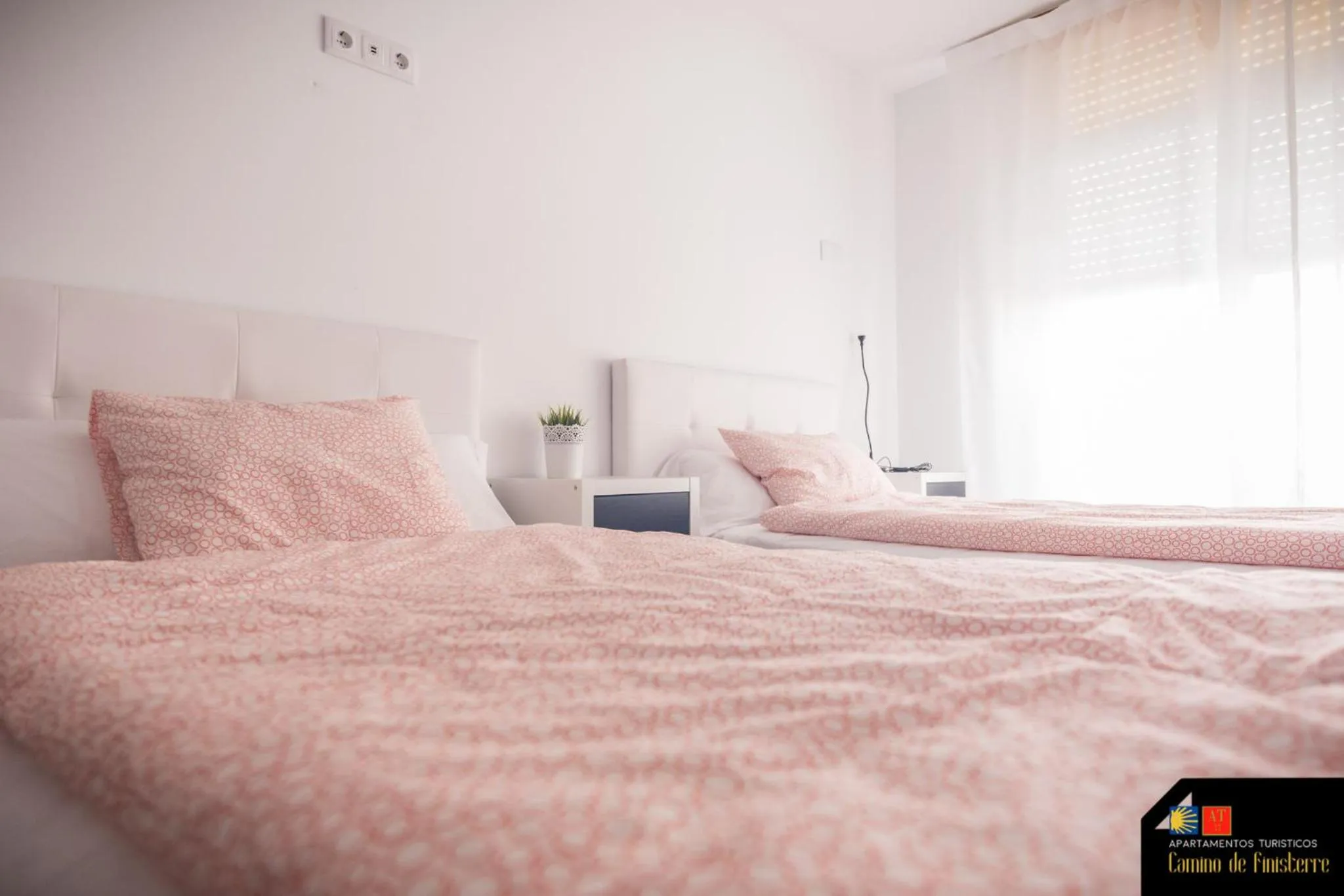 Bed in Camino de Finisterre