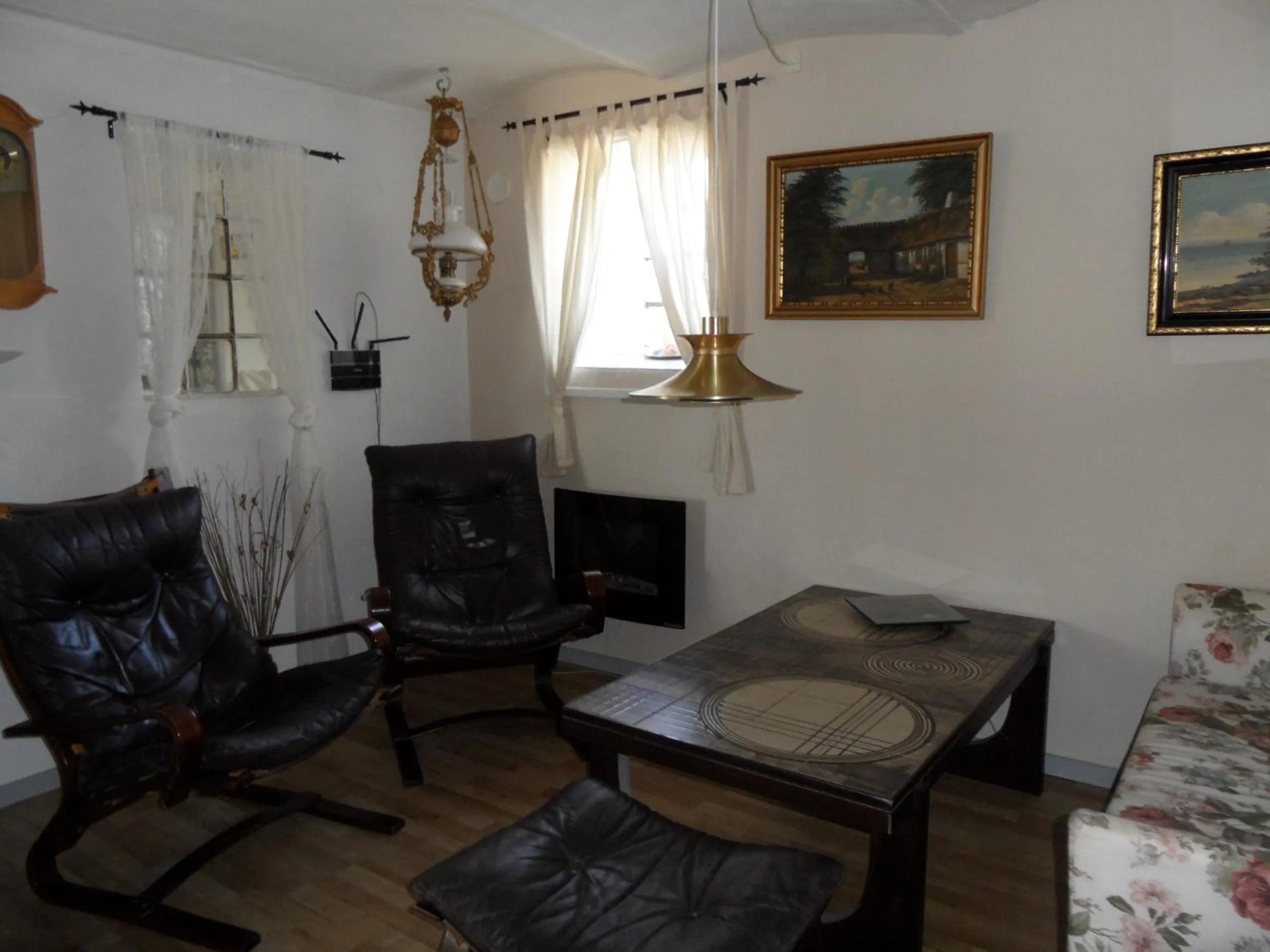 Seating area in Motel Herning