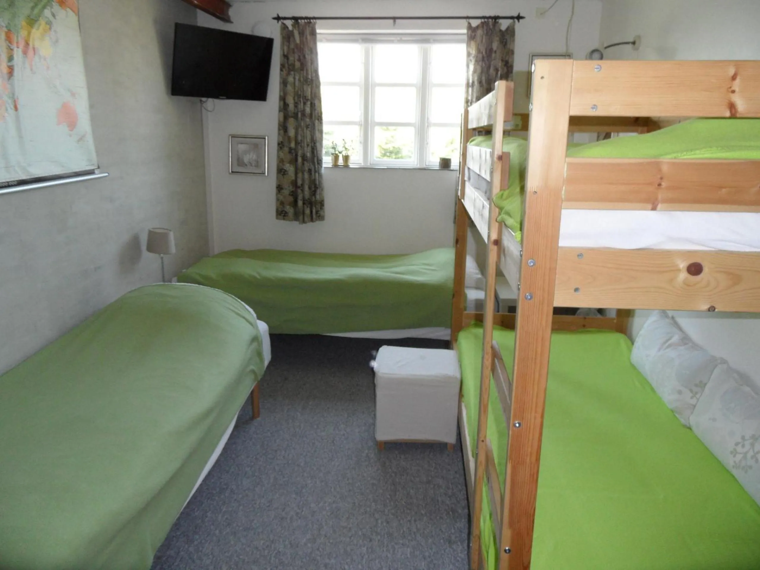 Bed in Motel Herning