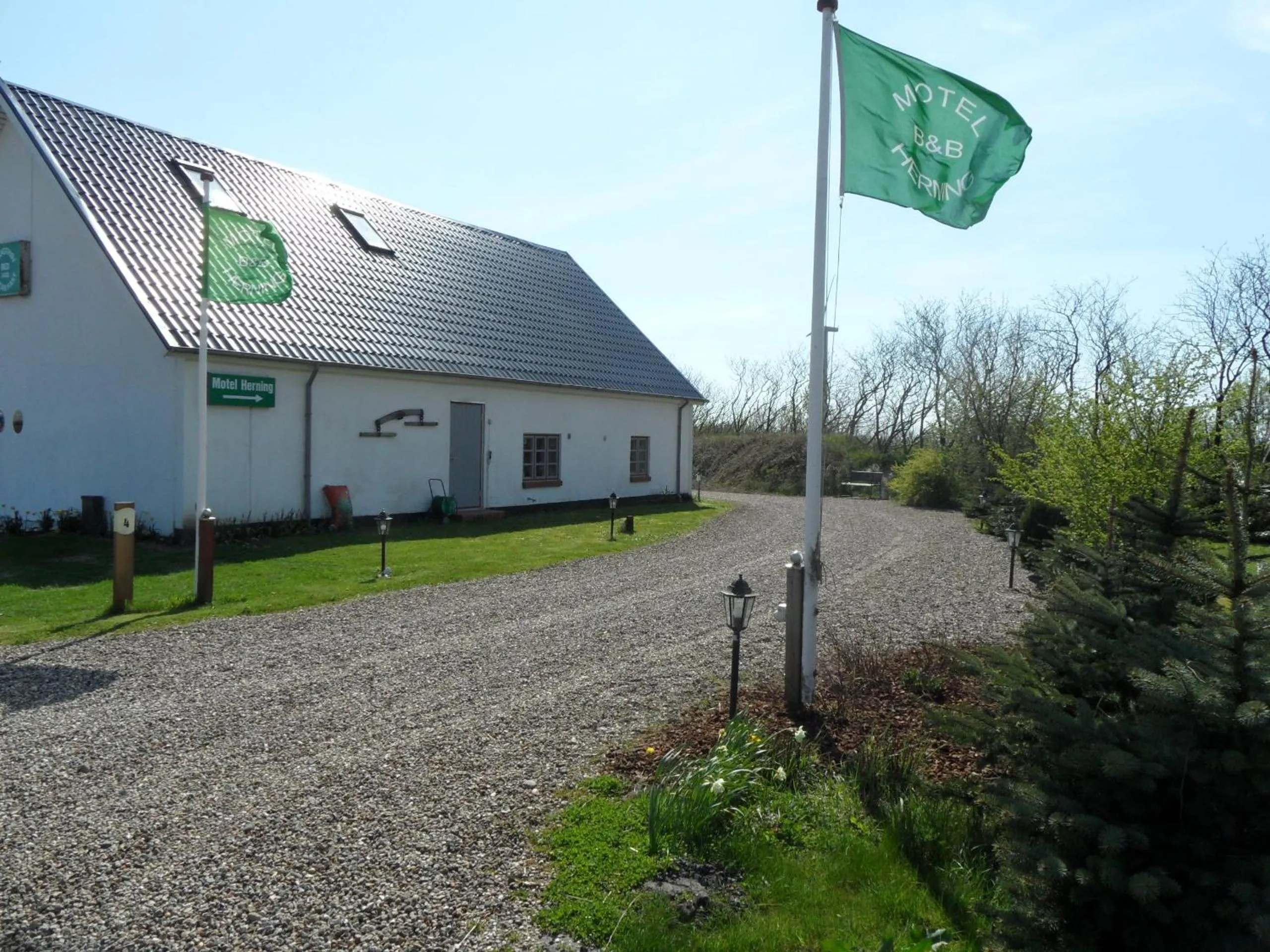 Natural landscape in Motel Herning