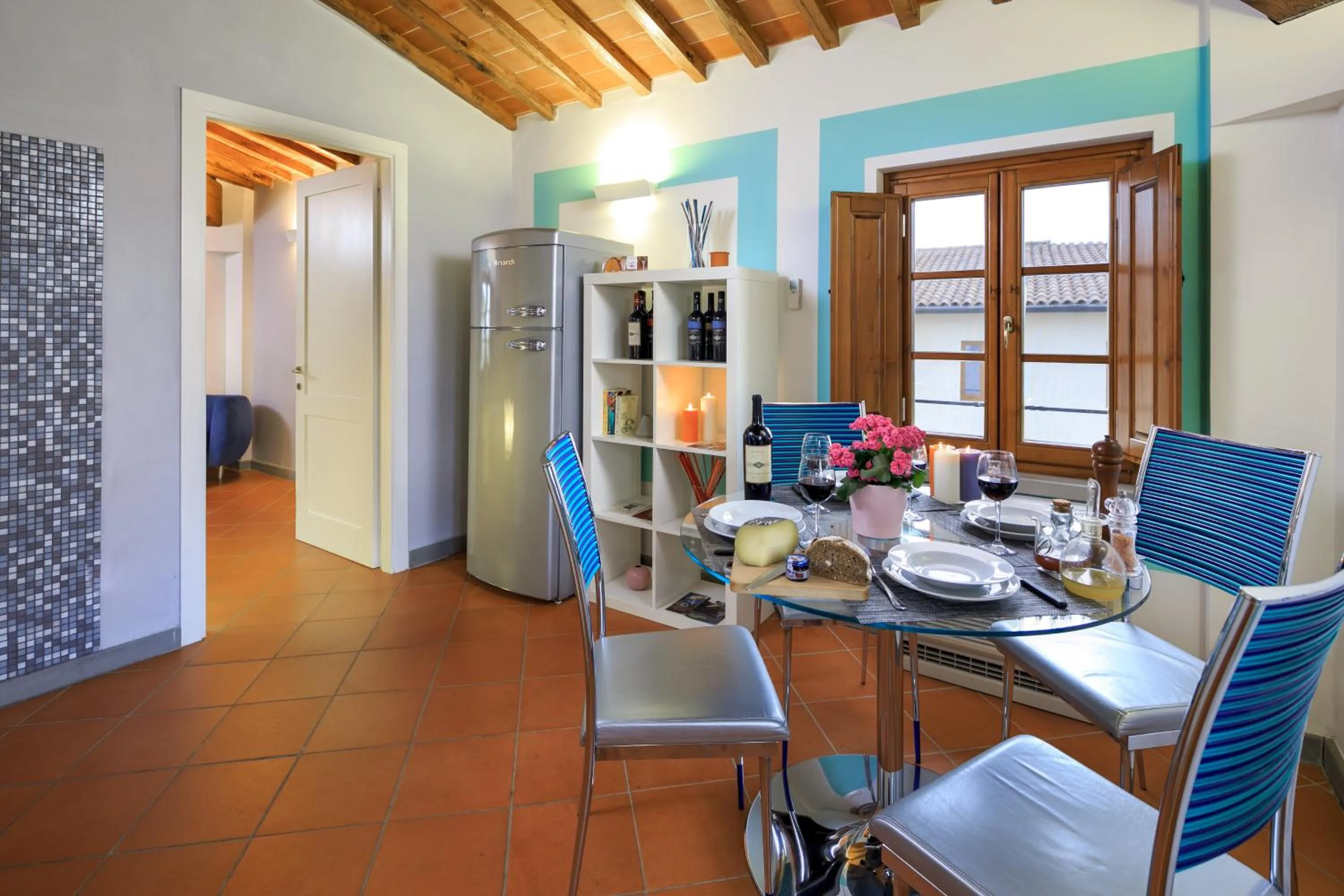 Kitchen or kitchenette in Agriturismo Streda Wine & Country Holiday